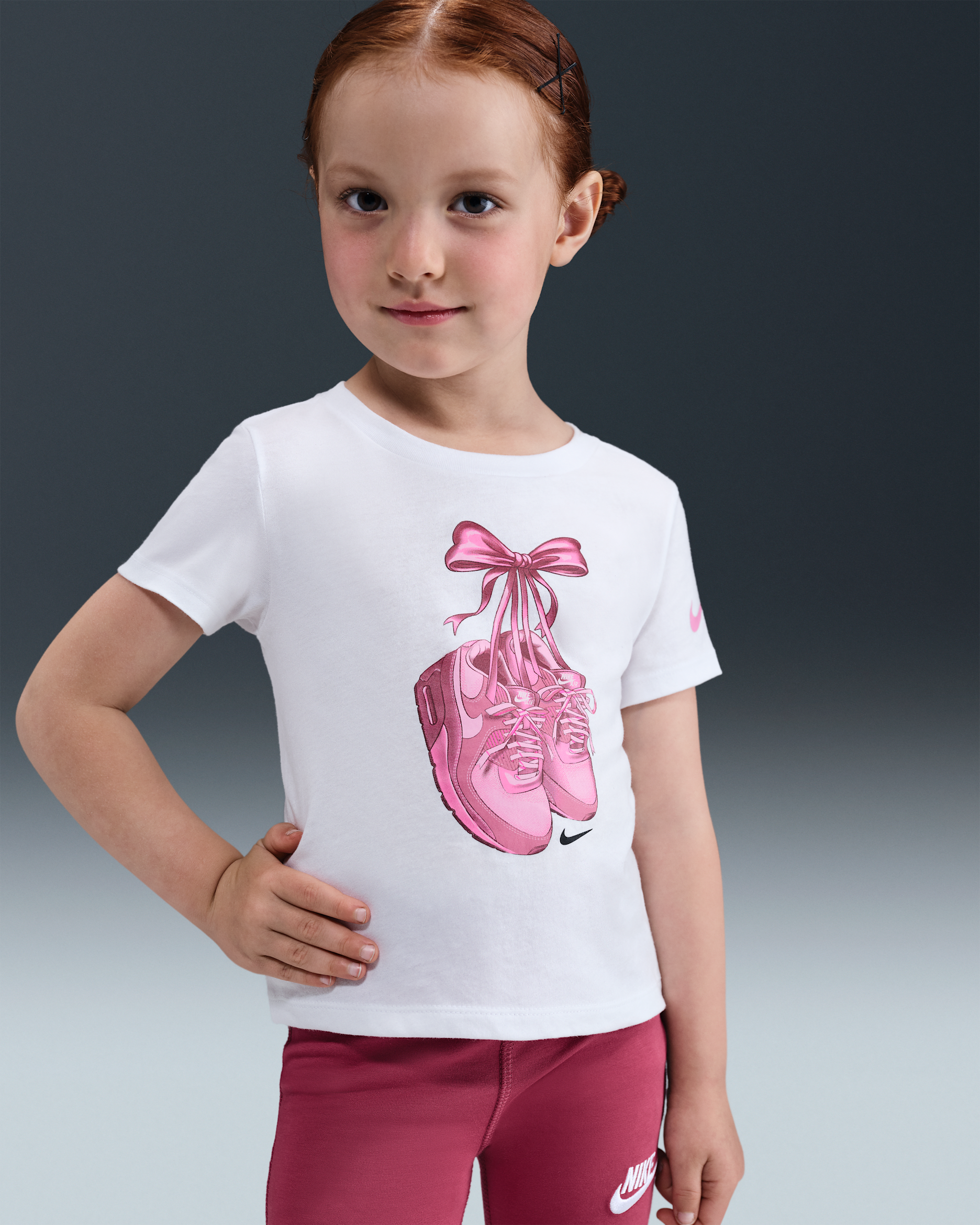 Nike Toddler Bowmax T-Shirt - White