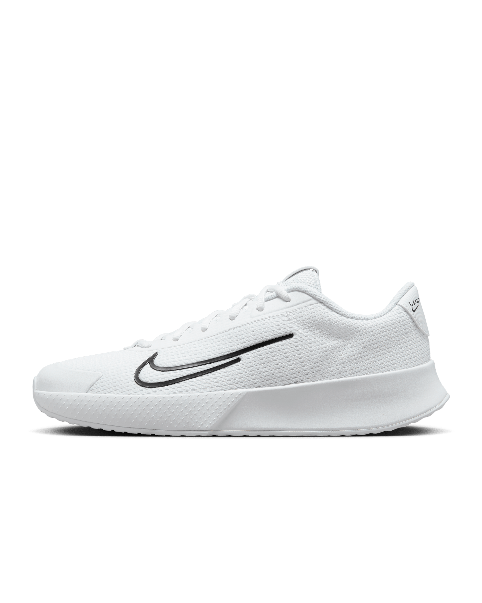 NikeCourt Vapor Lite 2 Men's Hard Court Tennis Shoes - White/Black
