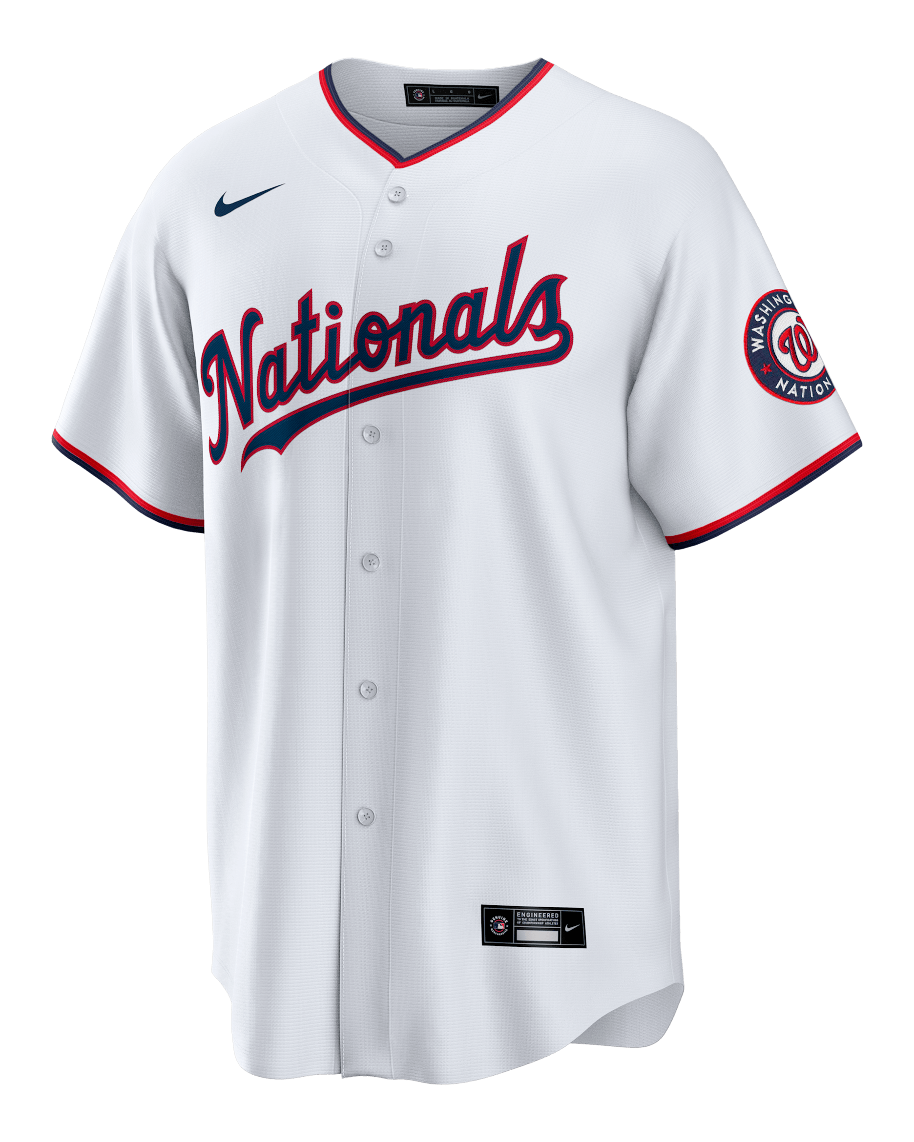 Stephen Strasburg Washington Nationals Men's Nike MLB Replica Jersey - White