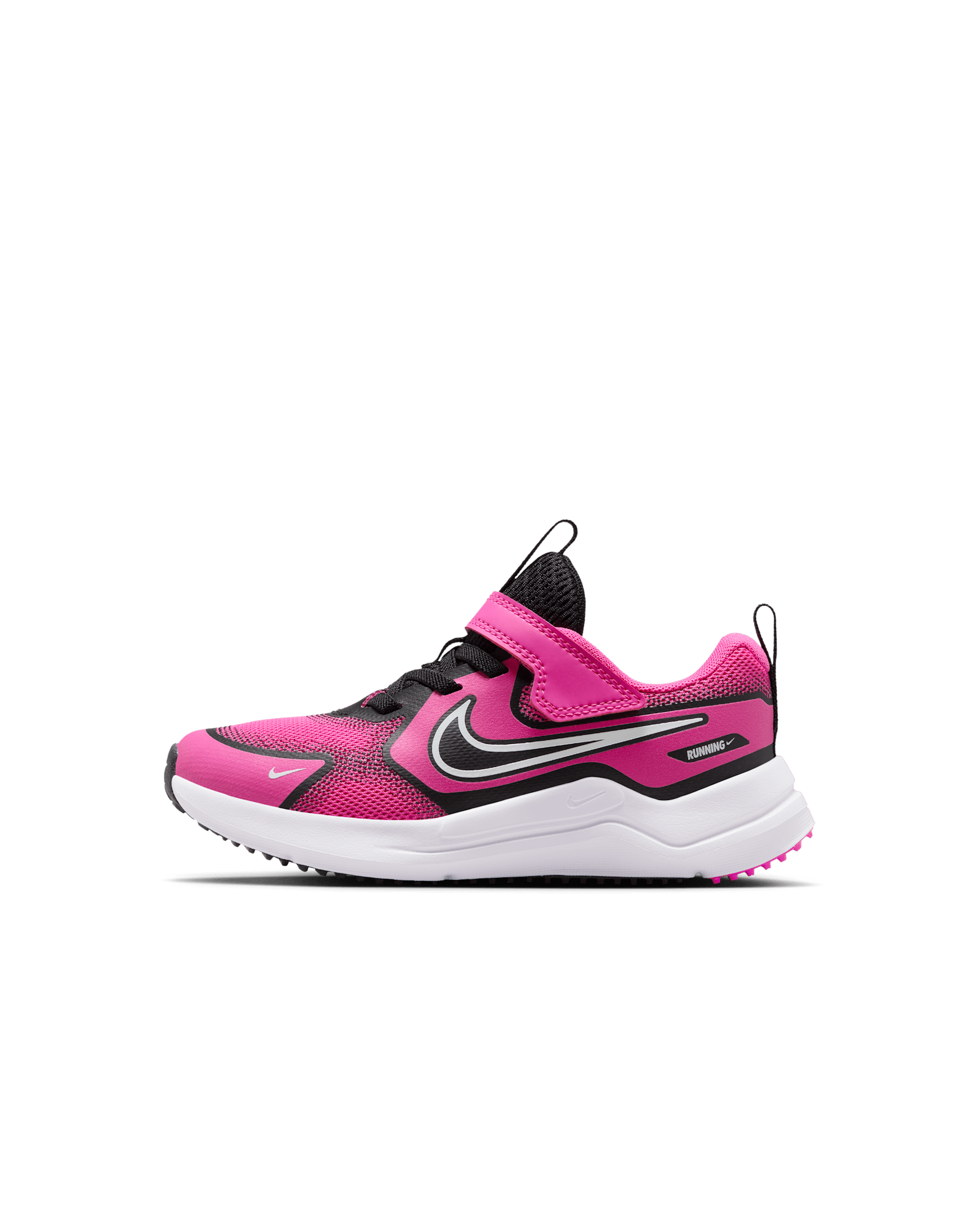 Nike Cosmic Runner Younger Kids' Shoes - Laser Fuchsia/Black/White