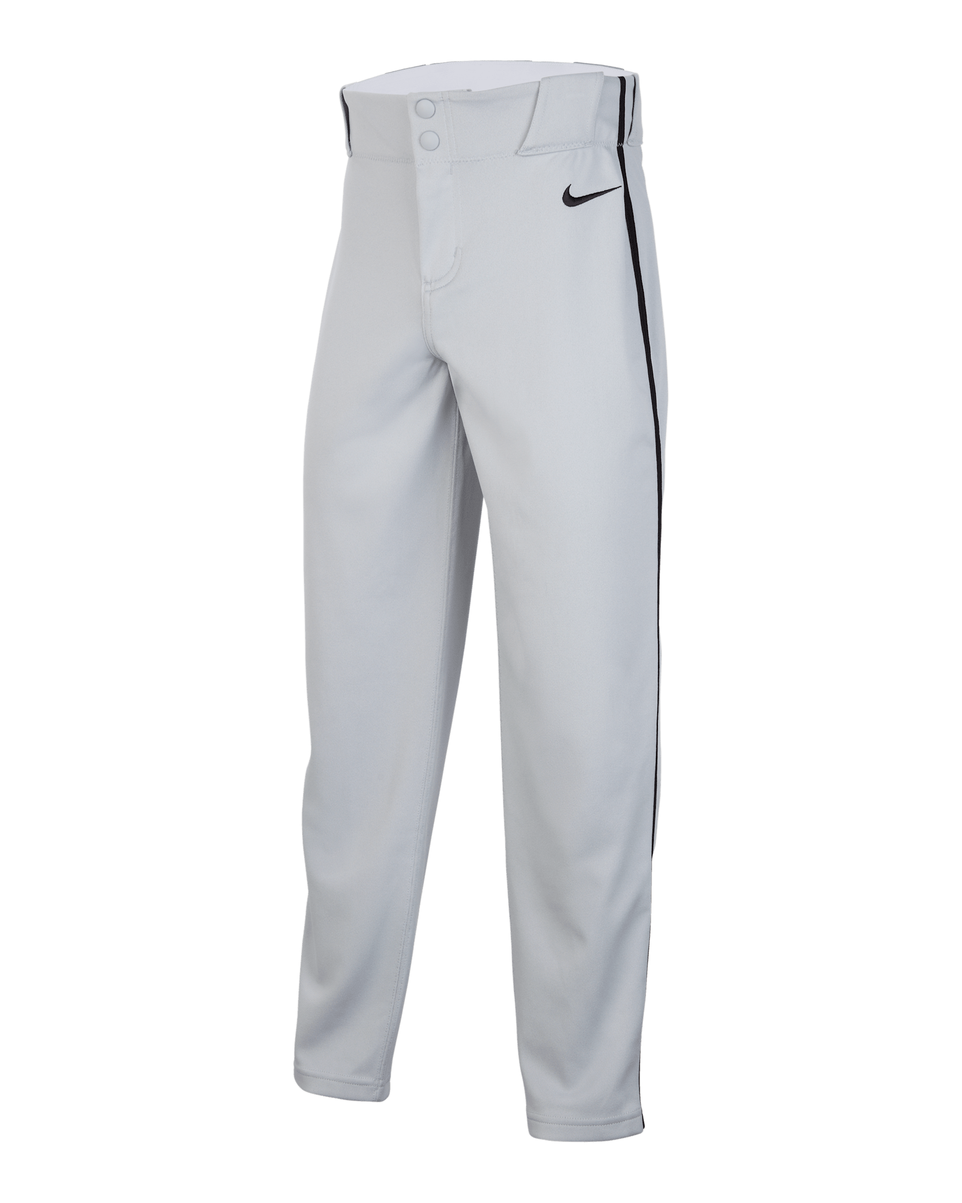 Pants de béisbol entubados para niños talla grande Nike Vapor Select 2 - Gris lobo/Negro/Negro