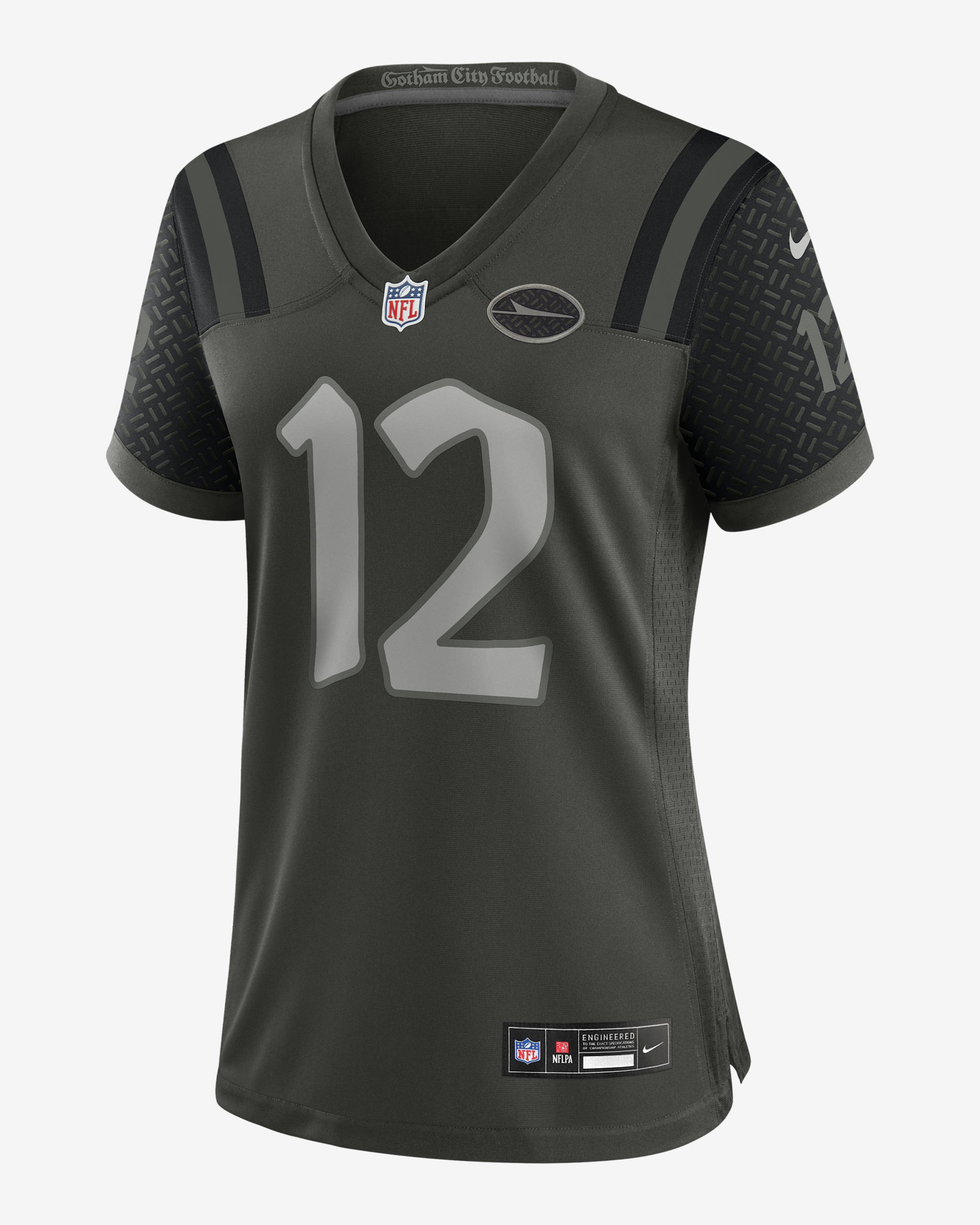 Joe Namath New York Jets Rivalries Collection Women’s Nike NFL Game Jersey - Green