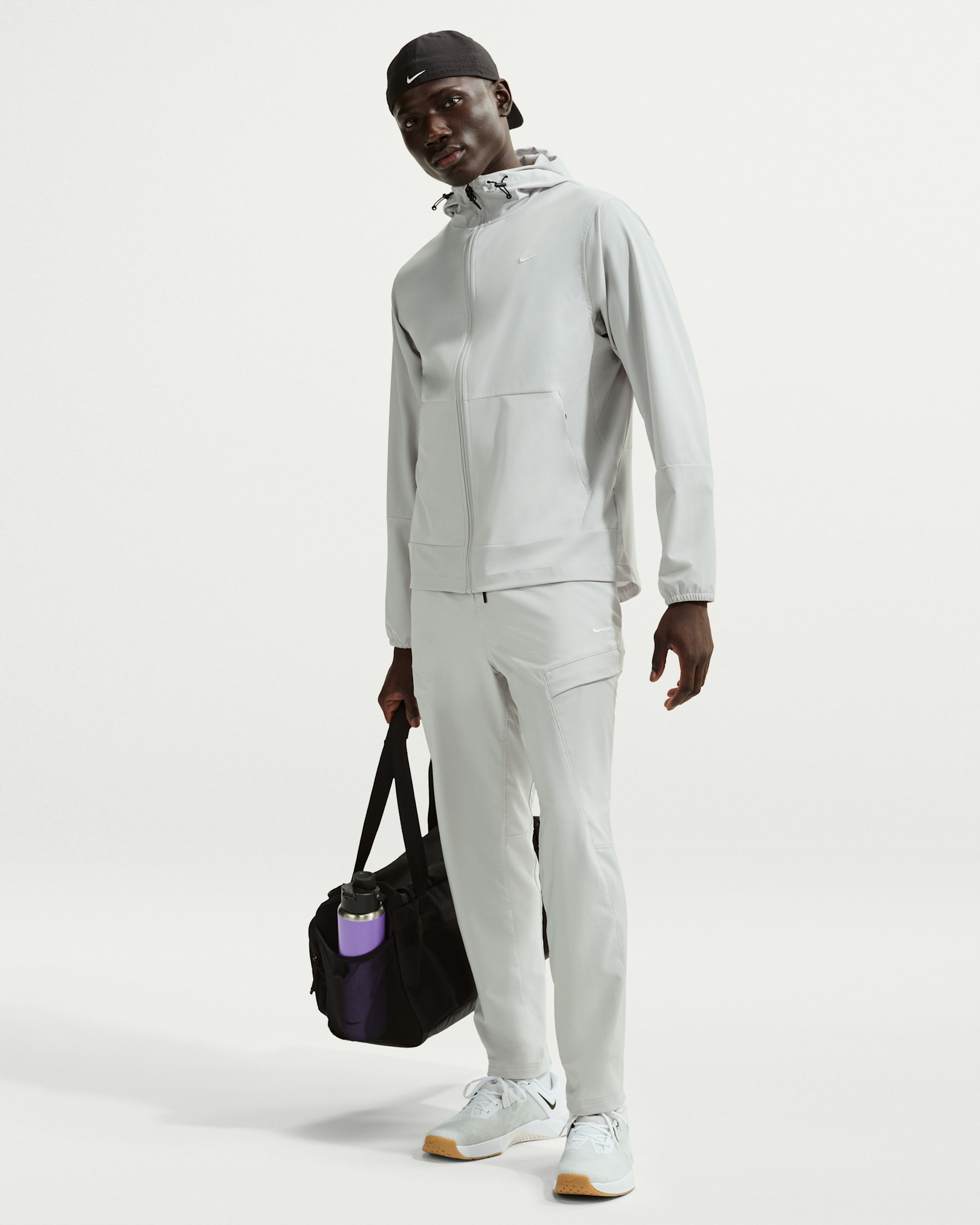 Pantalon cargo Dri-FIT Nike Unlimited pour homme - Grey Fog/Noir/Grey Fog