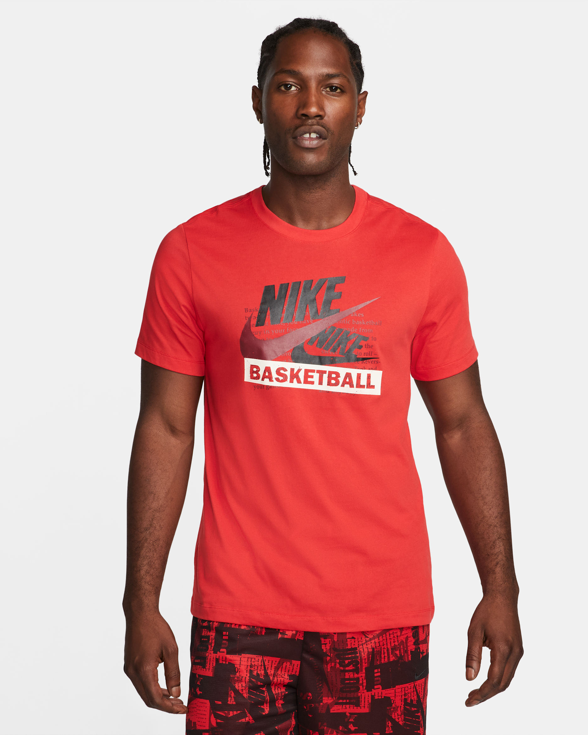 Nike Dri-FIT Men's Basketball T-Shirt - Black