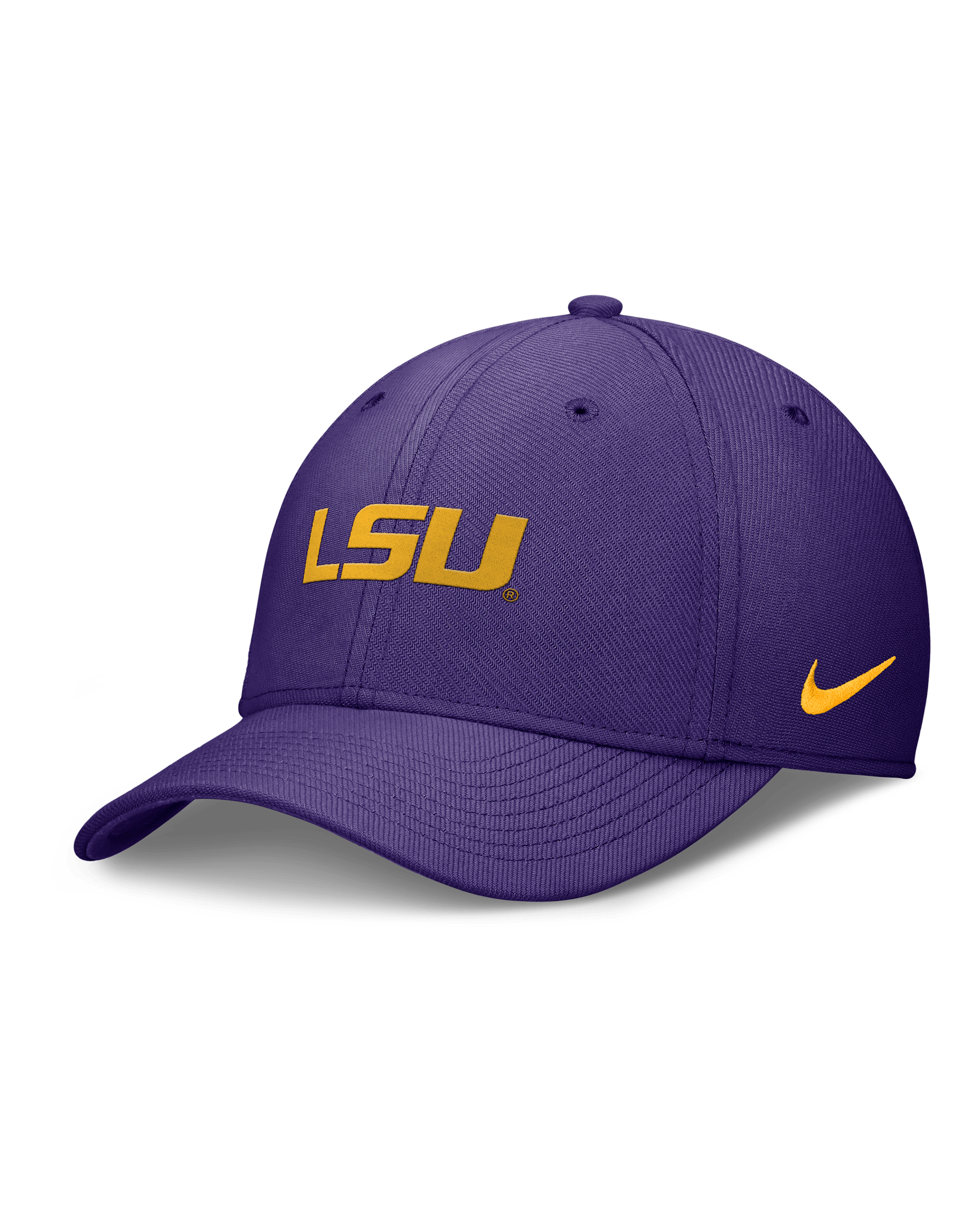 LSU Tigers On-Field Swoosh Men's Nike Dri-FIT College Hat - Purple