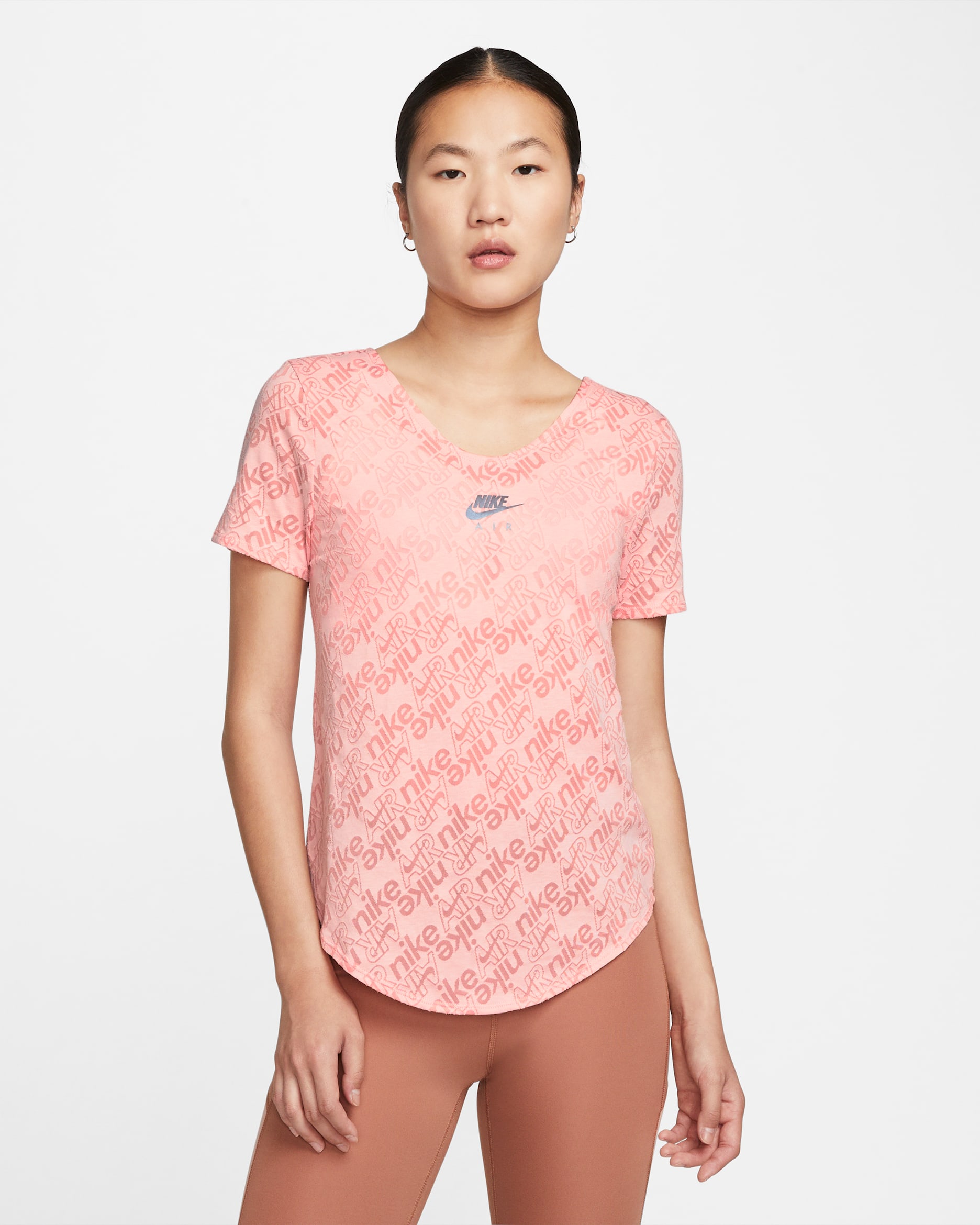 Nike Air Dri-FIT Women's Short-Sleeve Running Top - Atmosphere