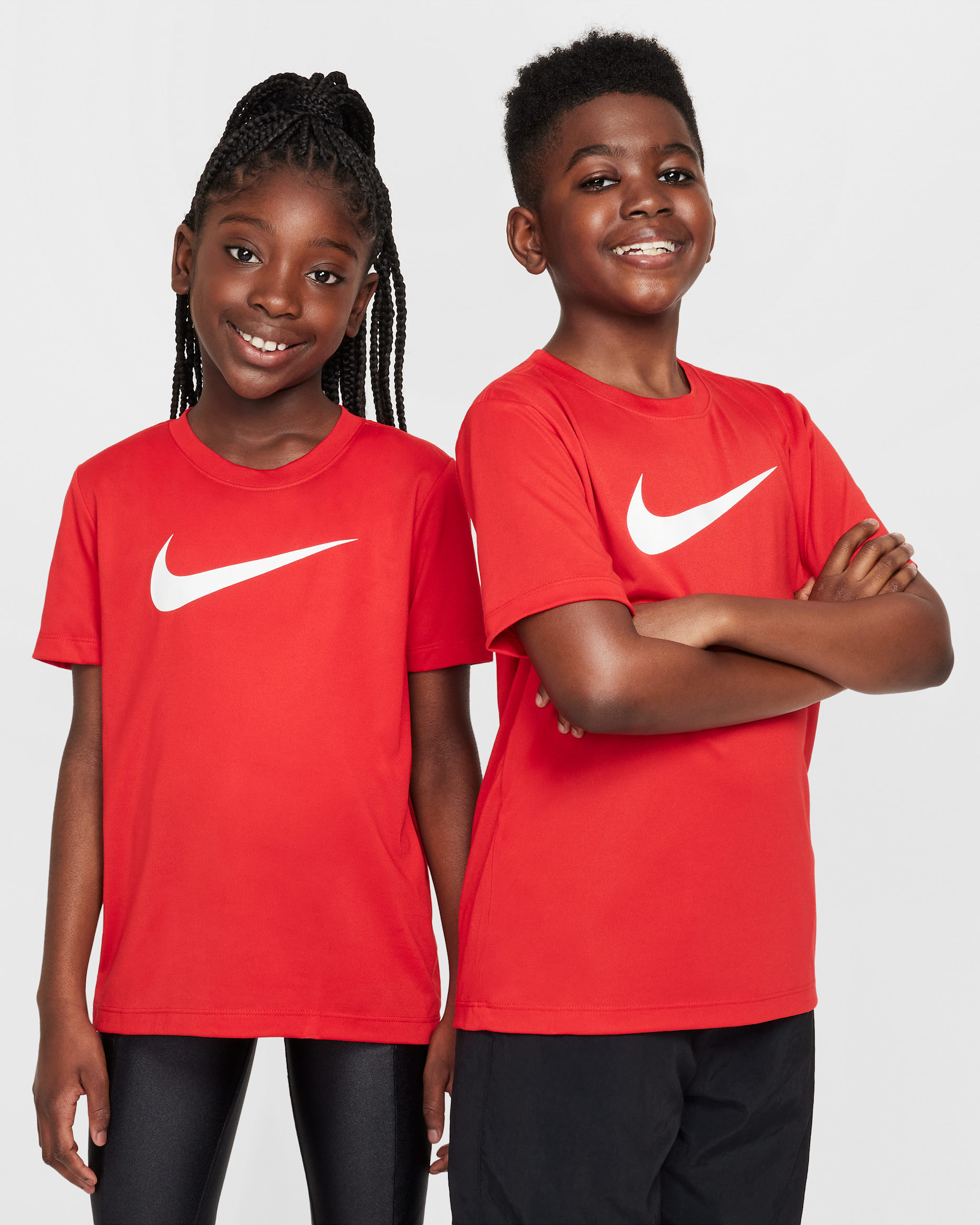 Playera Dri-FIT para niños talla grande Nike Legend - Rojo universitario