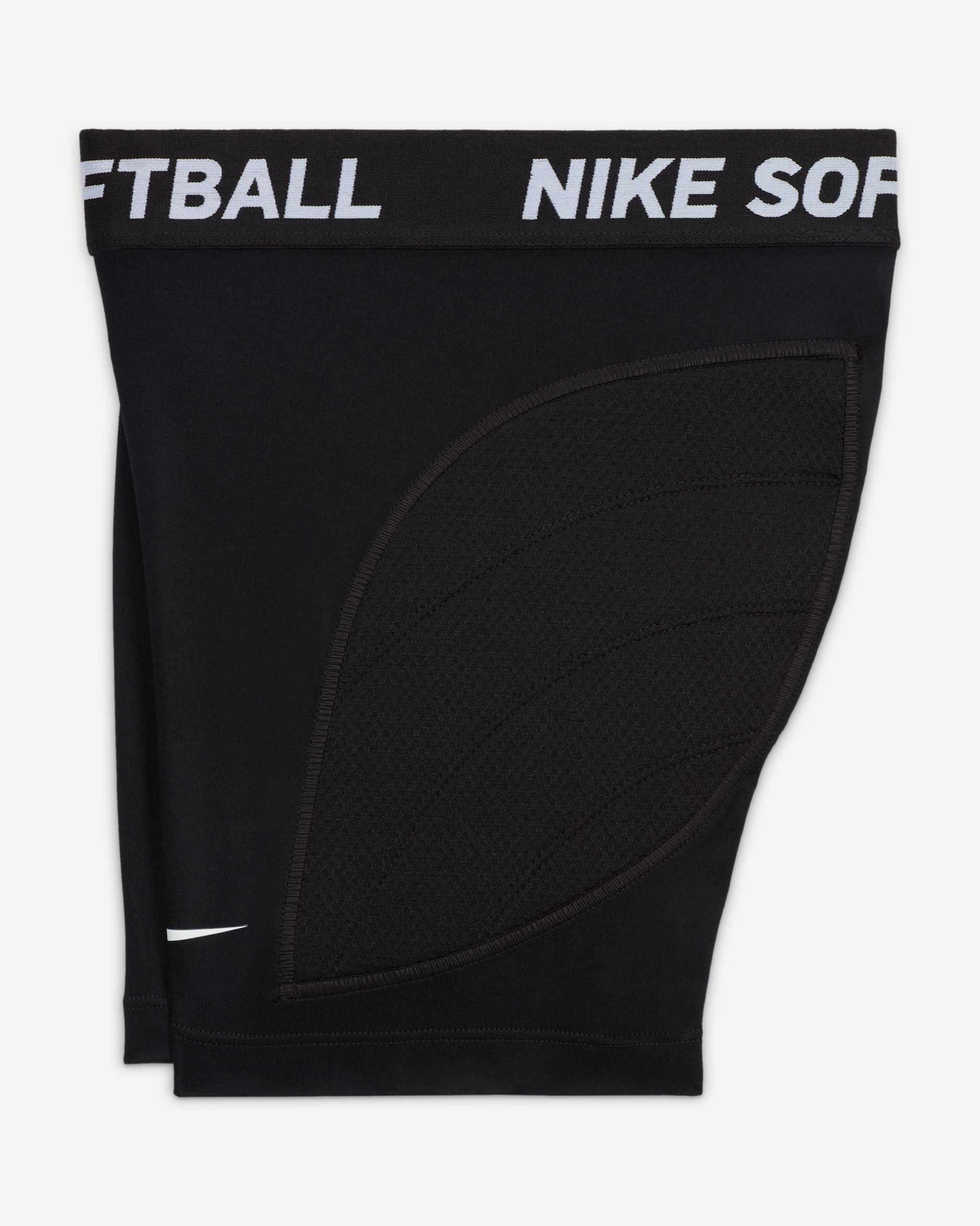 Nike Big Kids' (Girls') Dri-FIT Softball Slider Shorts - Black