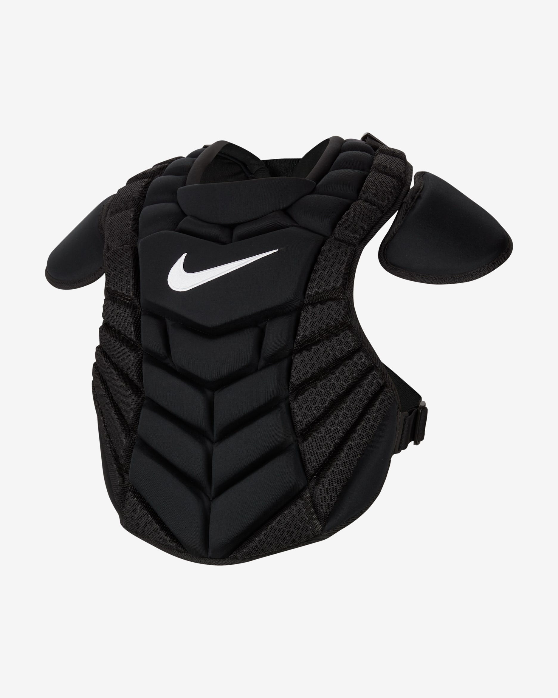 Nike Diamond Elite Baseball Chest Protector - Black/Black/White