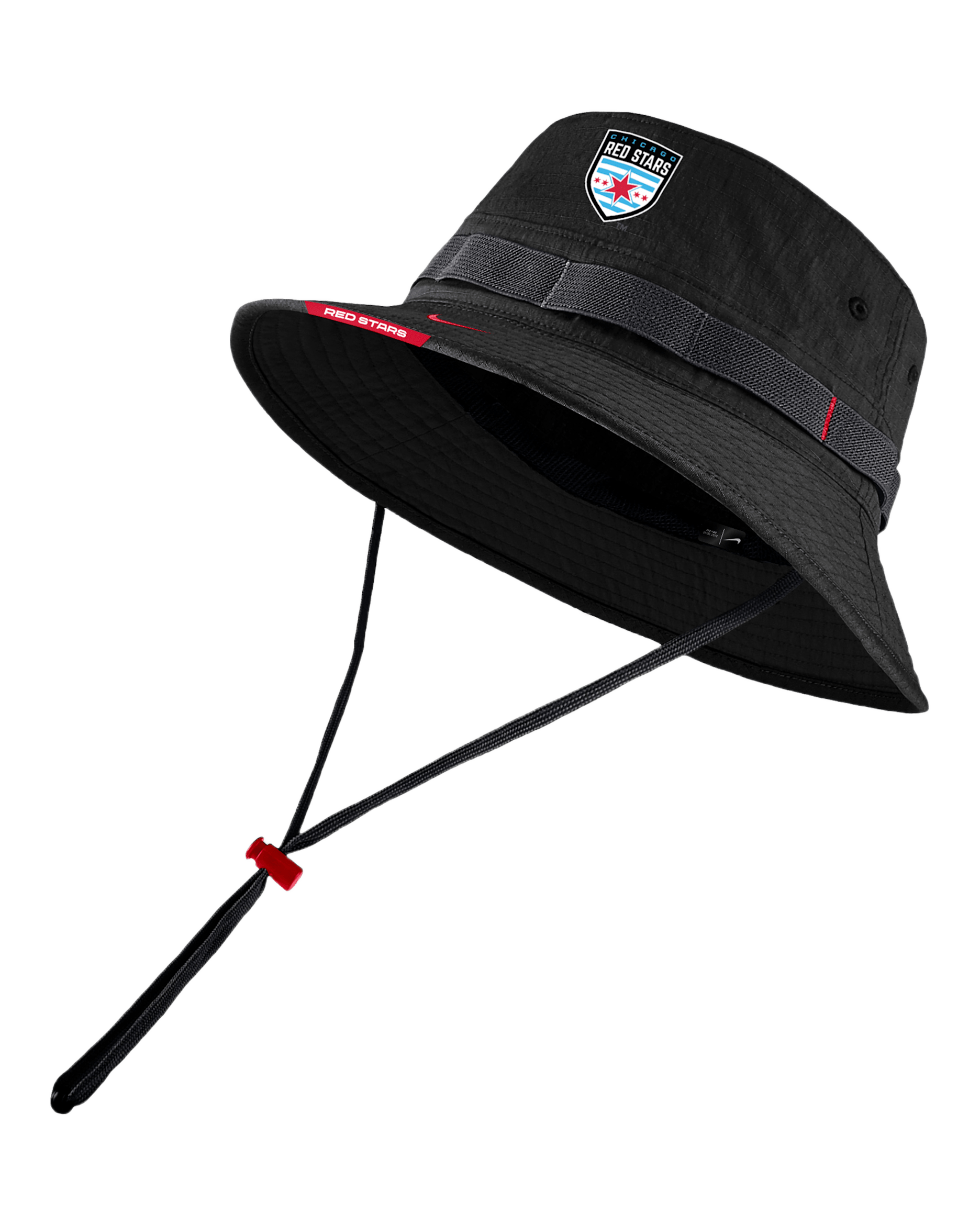 Chicago Red Stars Nike Soccer Boonie Bucket Hat - Black