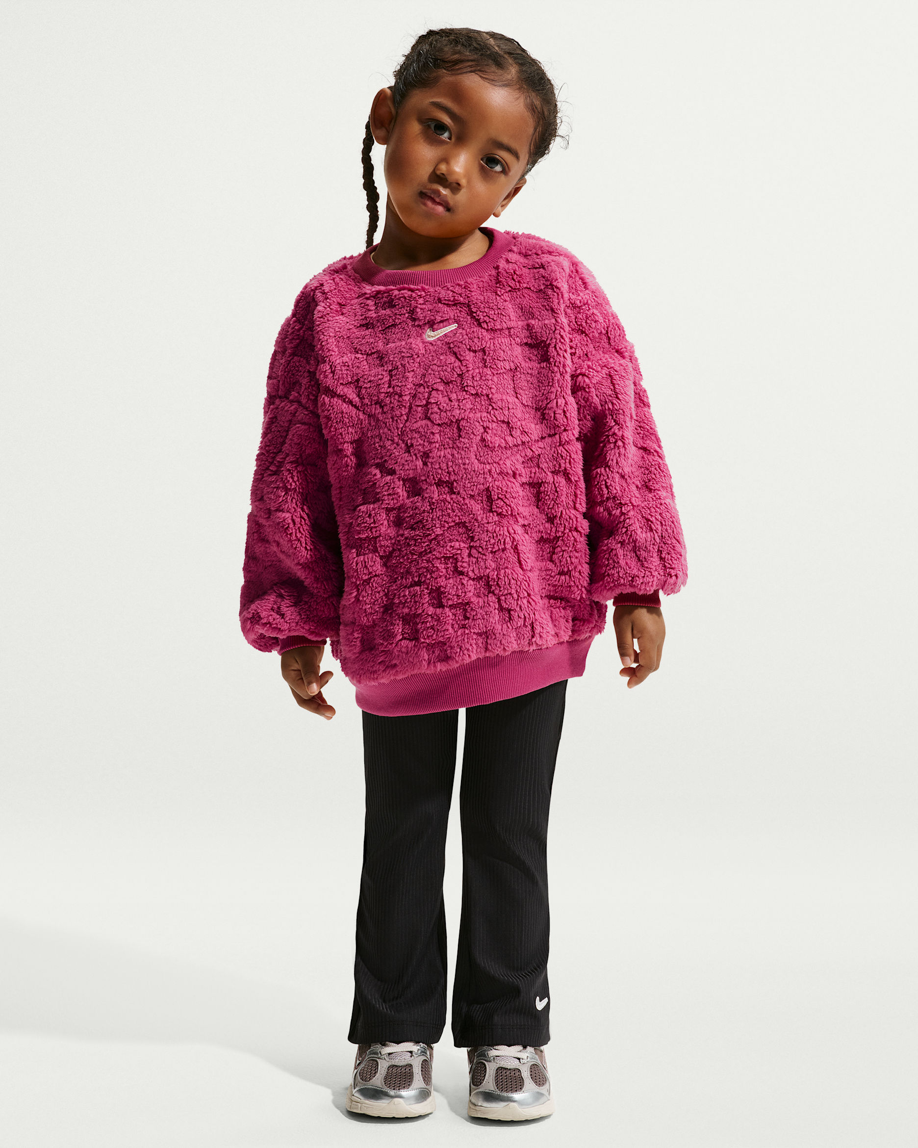 Nike Cozy Toddler 2-Piece Flared Leggings Set - Black