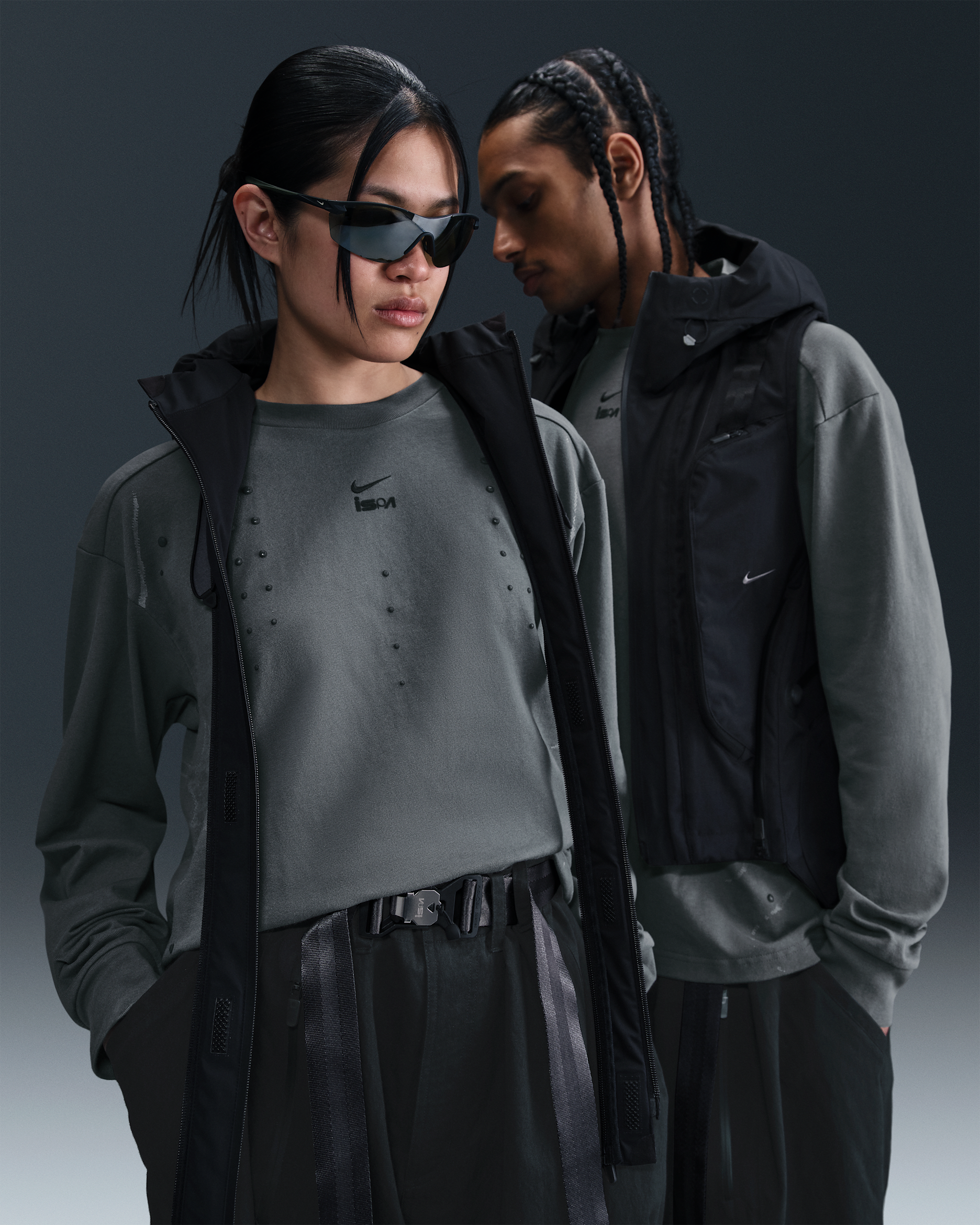 Nike ISPA Long-Sleeve T-Shirt - Iron Grey