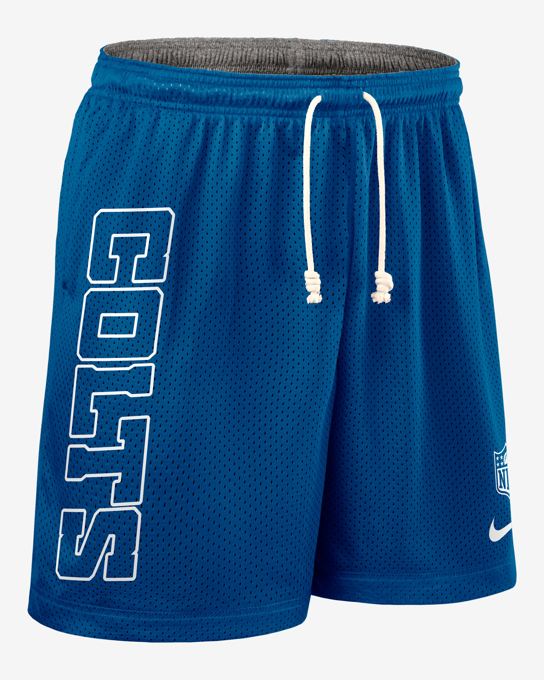 Shorts Nike Dri-FIT de la NFL para hombre Indianapolis Colts Sideline Reversible - Azul