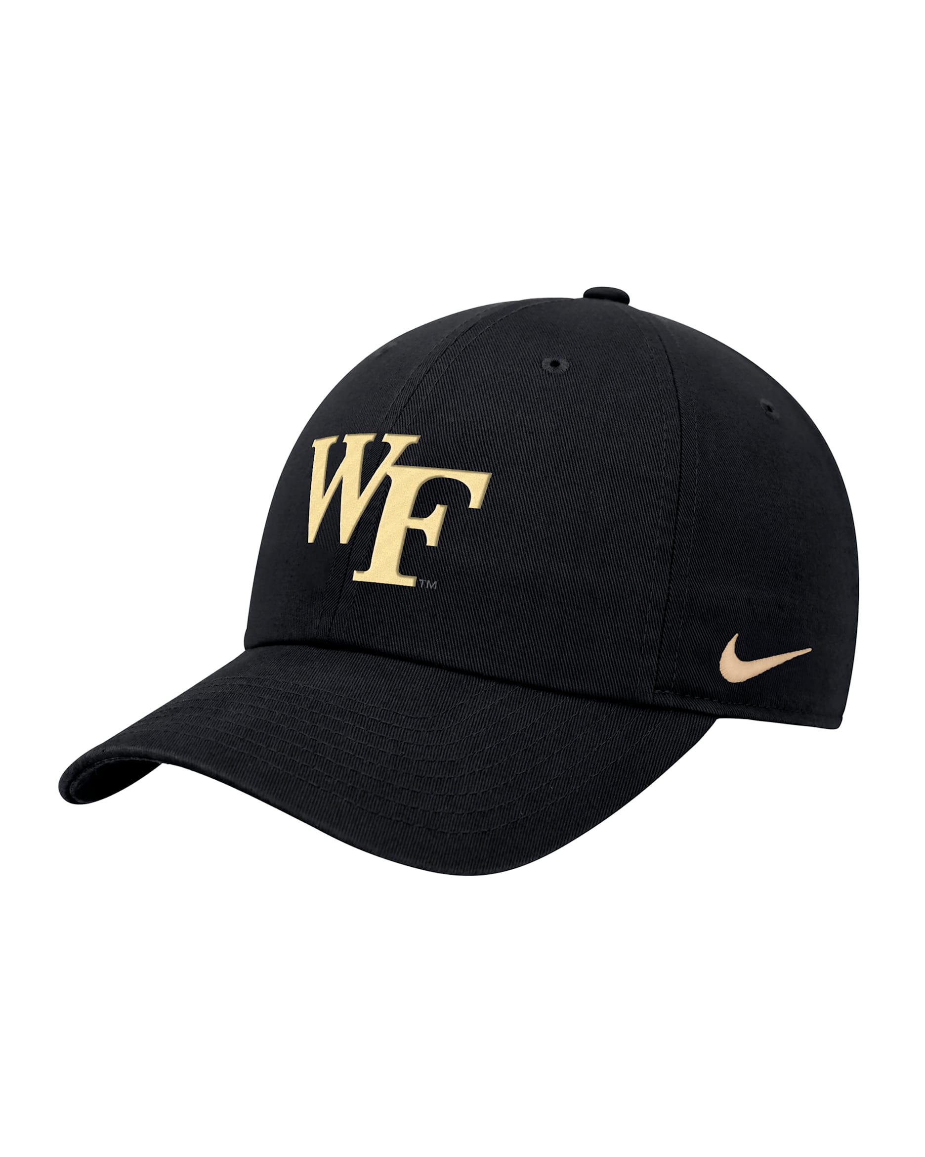 Wake Forest Club Men's Nike College Cap - Black