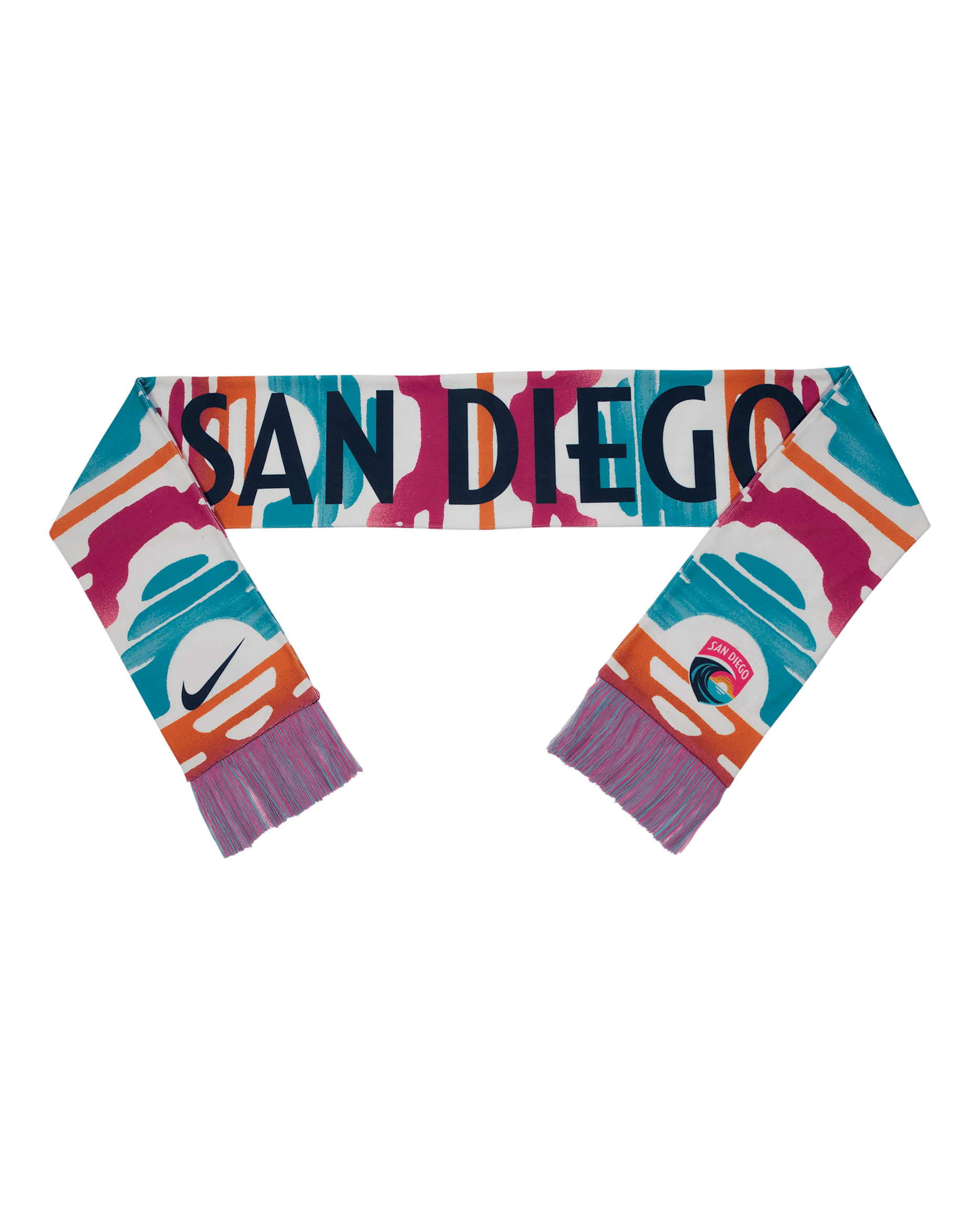 Bufanda Nike de la NWSL San Diego Wave FC - Multicolor