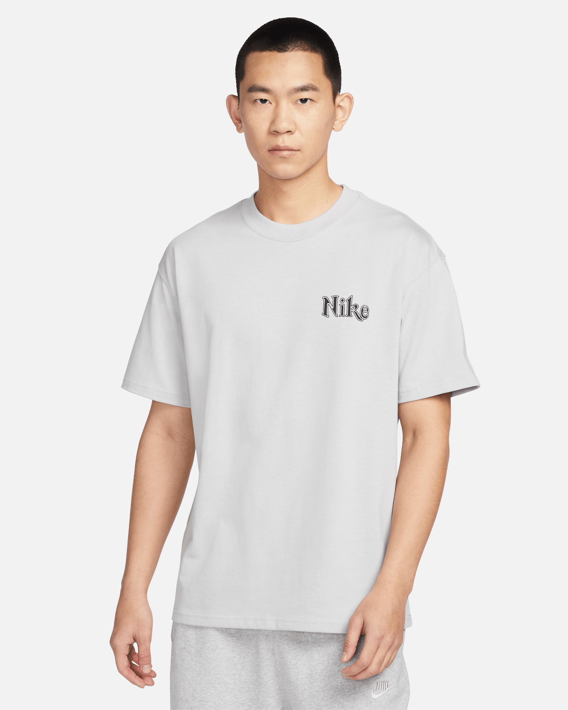 Nike Sportswear 男款 Max90 T 恤 - Grey Fog