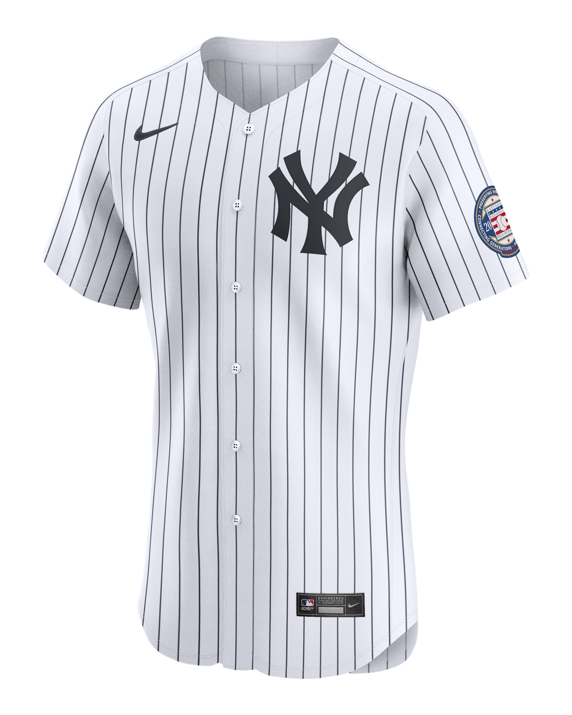 Derek Jeter New York Yankees Men's Nike Dri-FIT ADV MLB Elite Jersey - White
