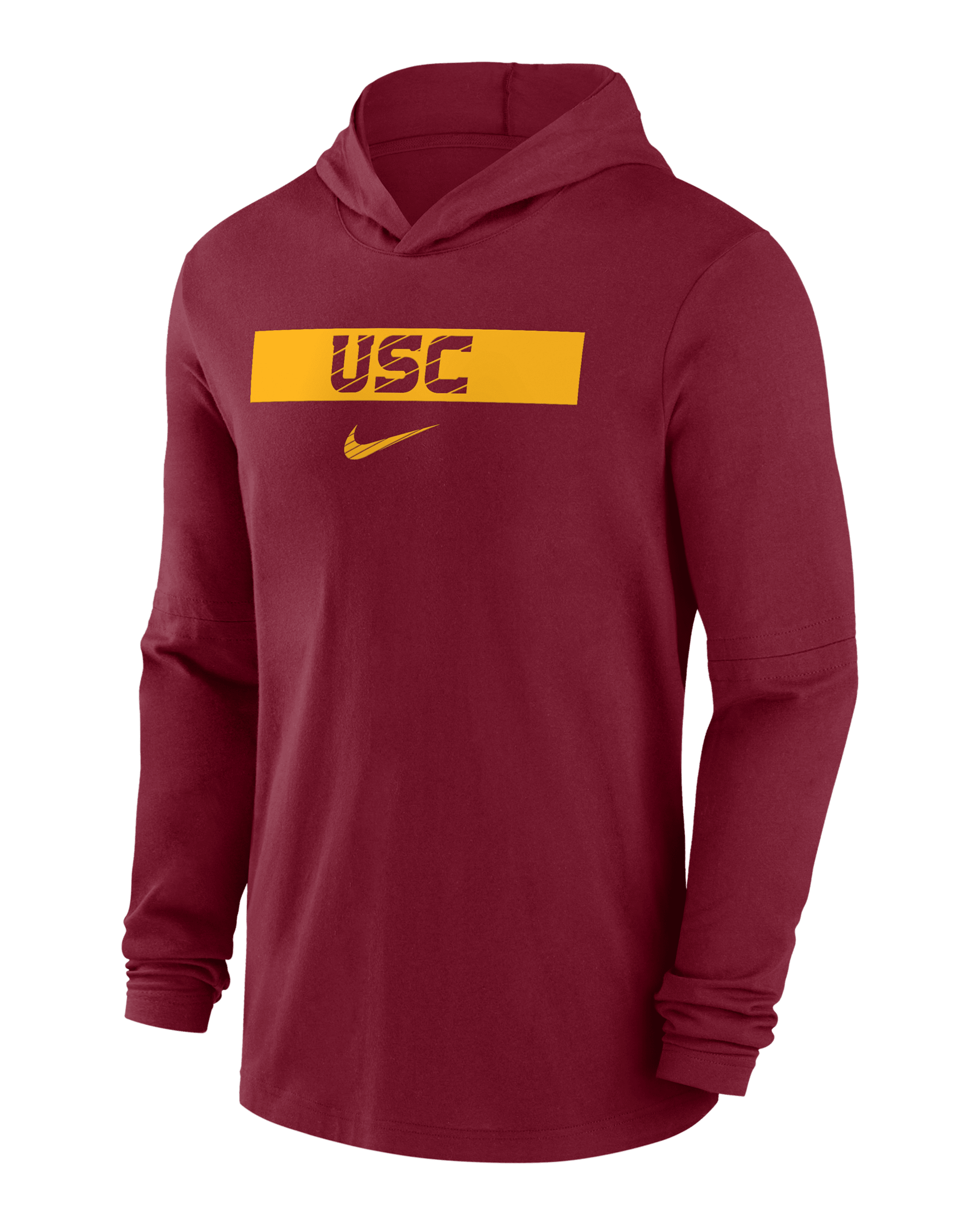 USC Trojans Sideline Men's Nike Dri-FIT College Long-Sleeve Hooded