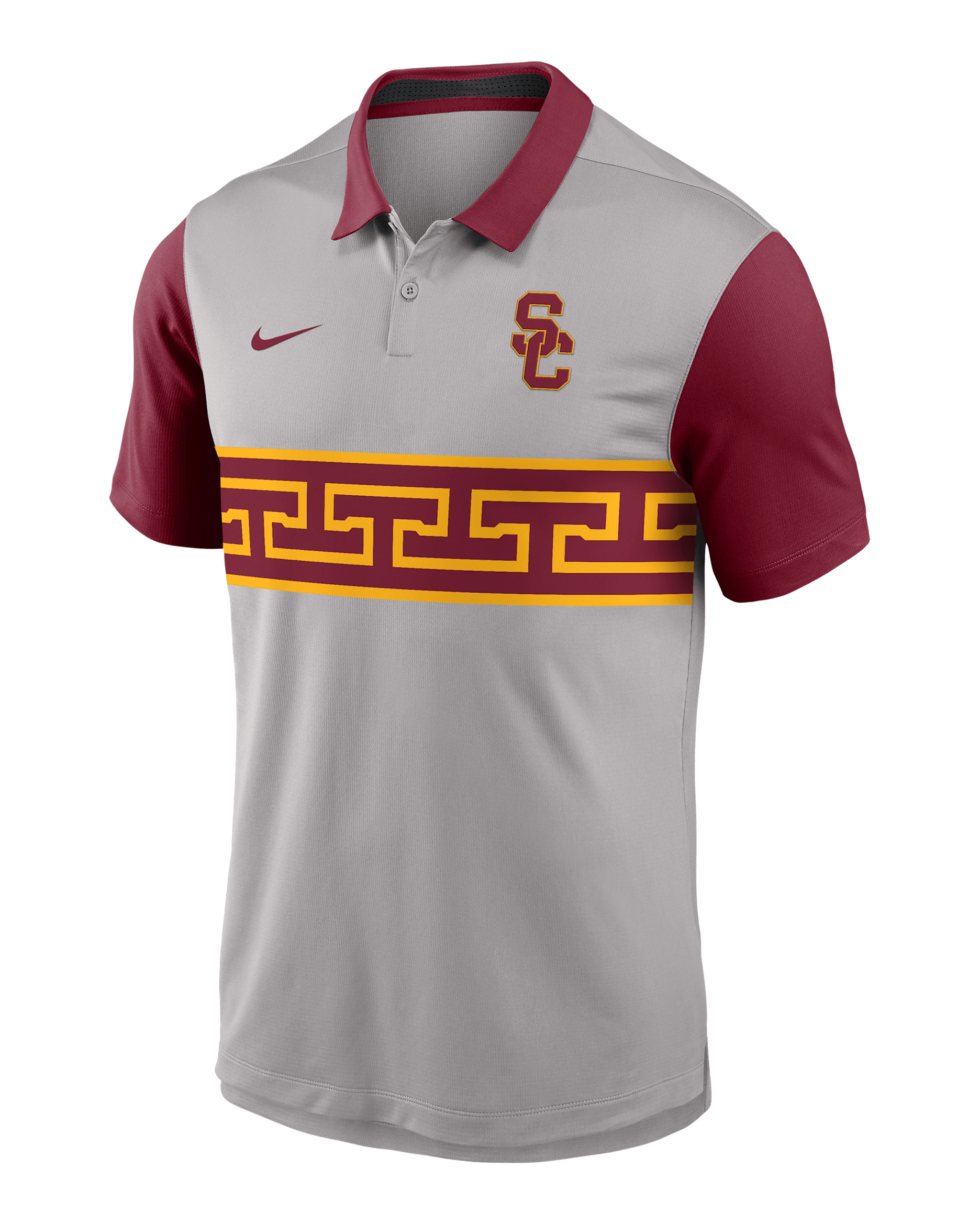 USC Vapor Men's Nike Dri-FIT College Polo - Grey