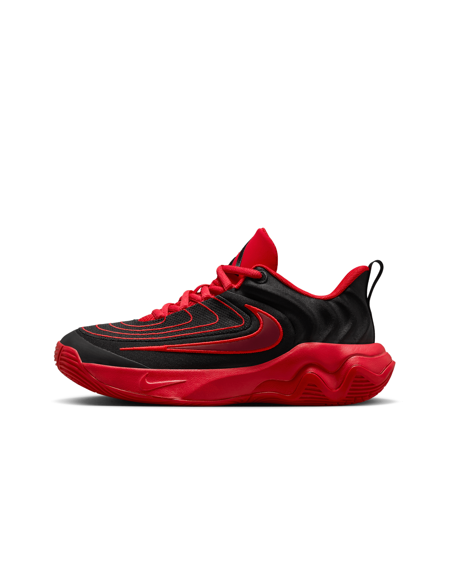 Giannis Immortality 4 Older Kids' Basketball Shoes - Black/University Red/Team Red