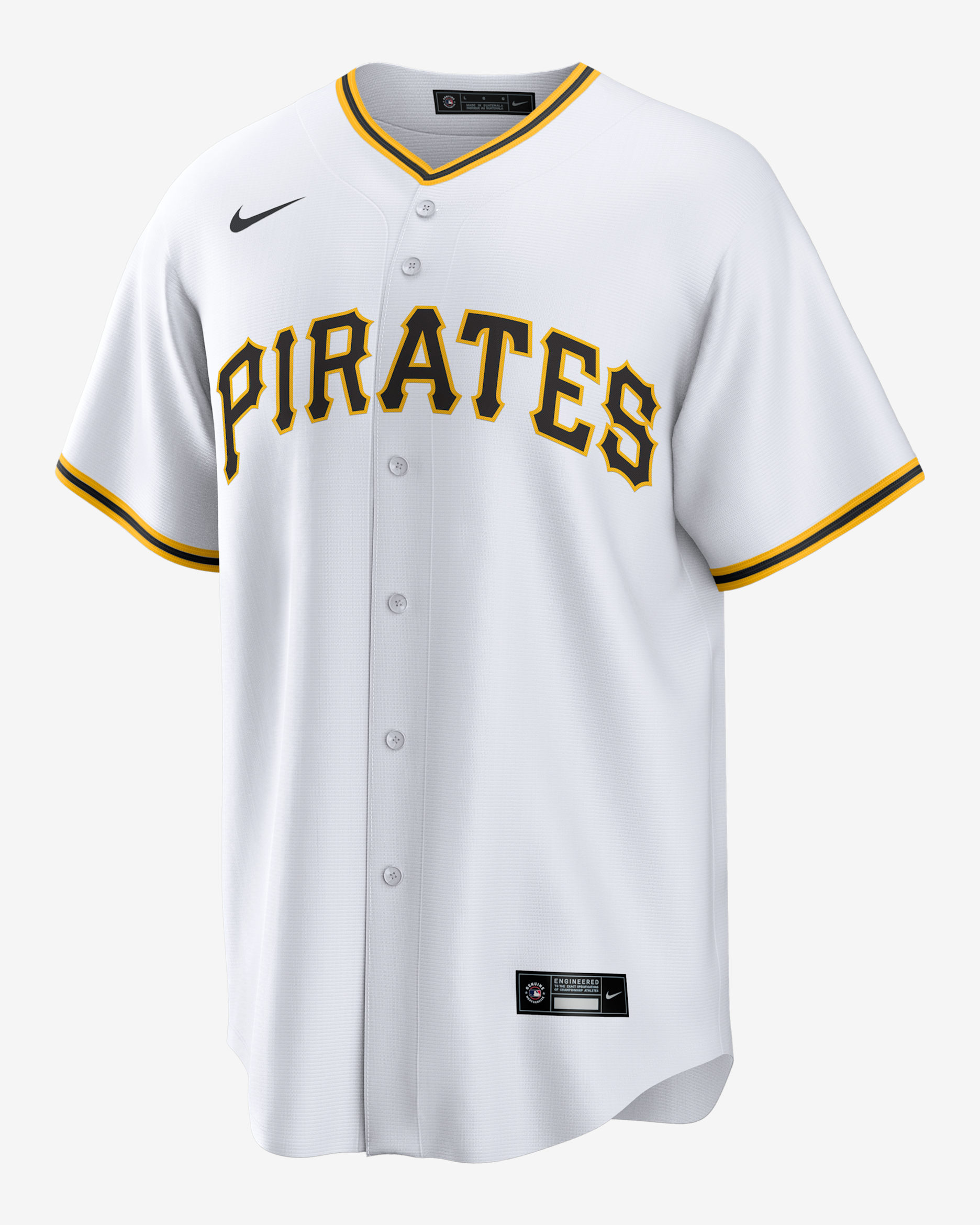 Paul Skenes Pittsburgh Pirates Men's Nike MLB Replica Jersey - White
