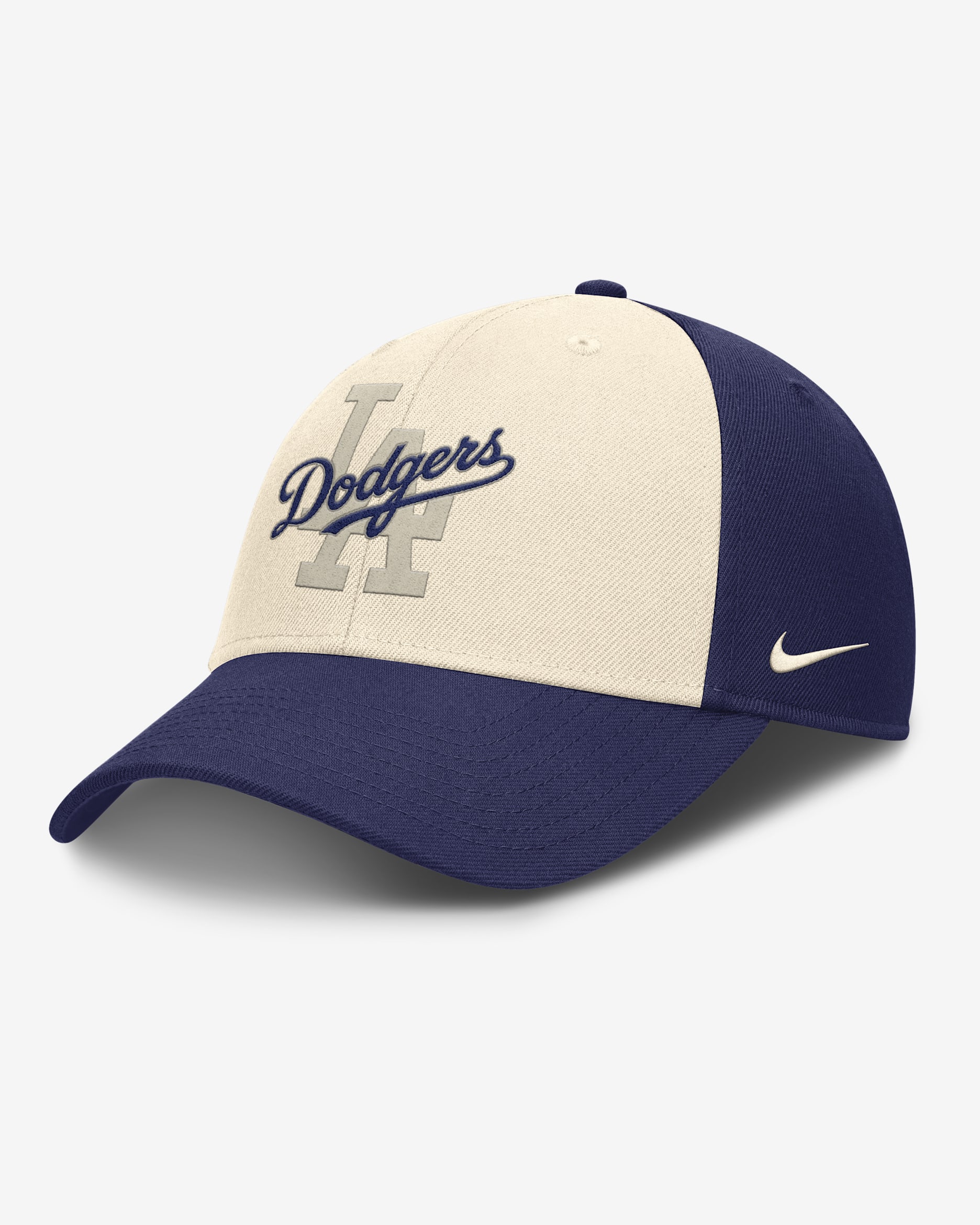 Gorra Nike Dri-FIT de la MLB ajustable para hombre Los Angeles Dodgers Statement Club - Azul fiel