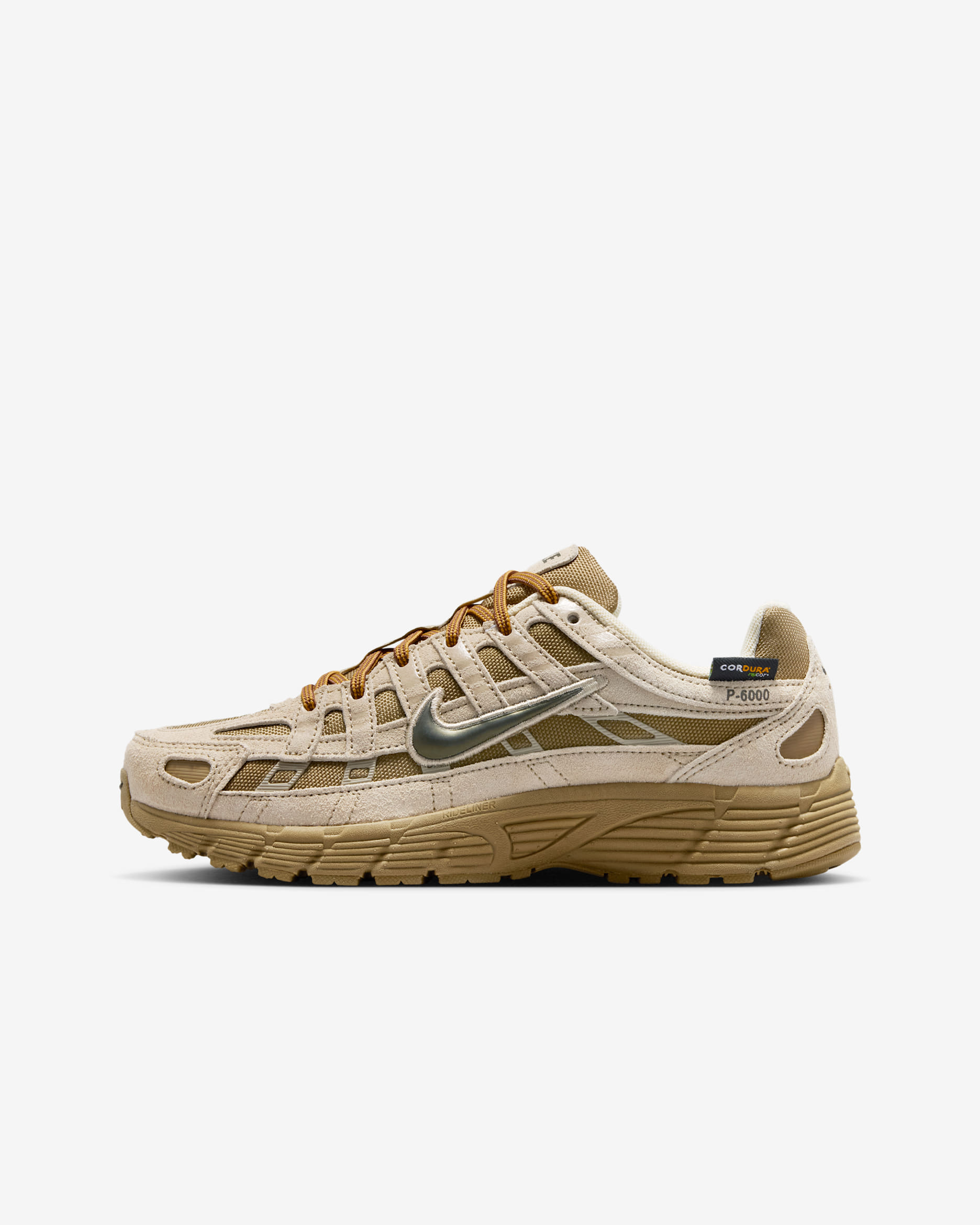 나이키 P-6000 프리미엄 주니어 신발 - 필버트/데저트 카키/라이트 카키/카고 카키
