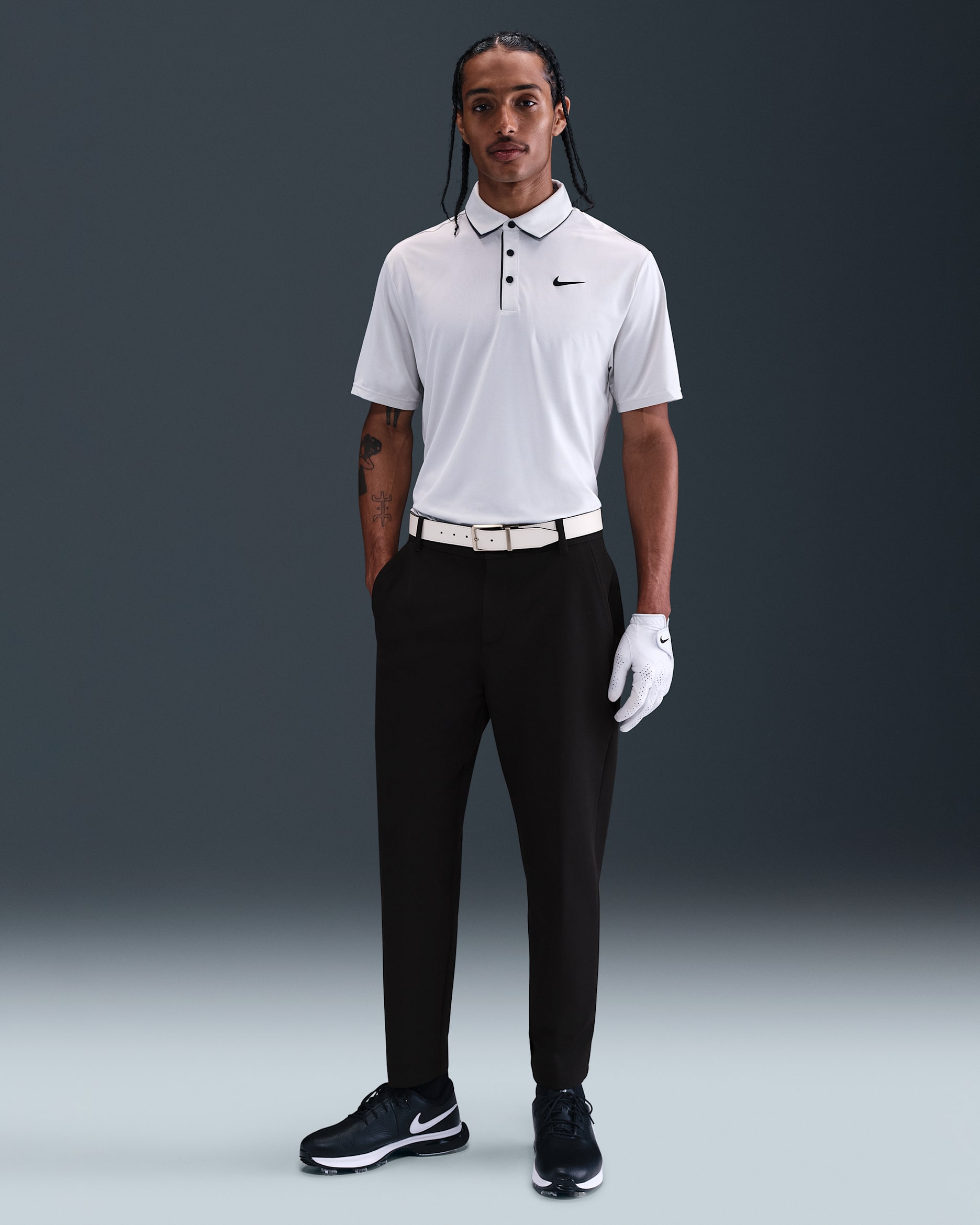 Nike Victory Repel Erkek Golf Eşofman Altı - Siyah/Siyah
