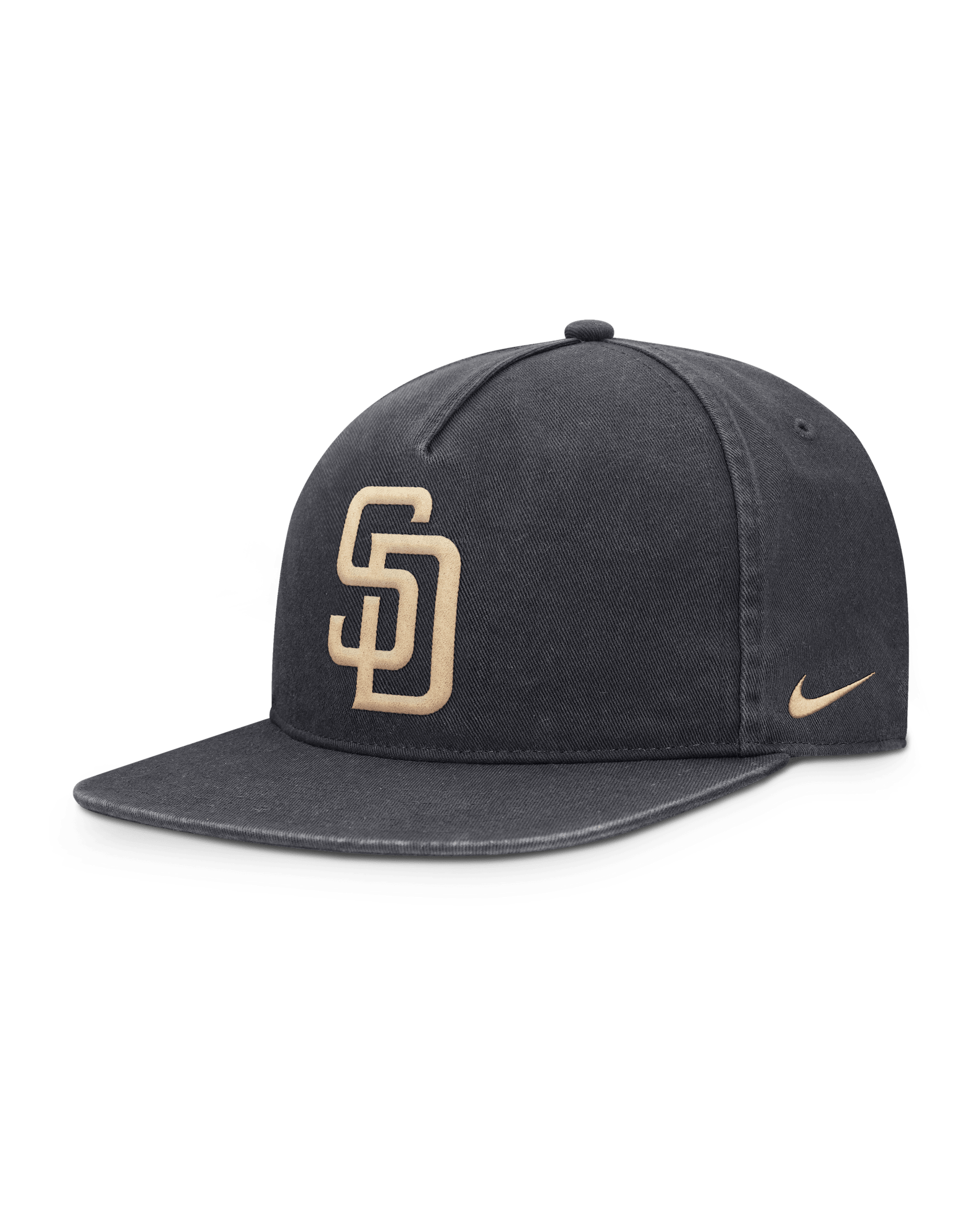 San Diego Padres Pro Men's Nike MLB Adjustable Hat - Anthracite
