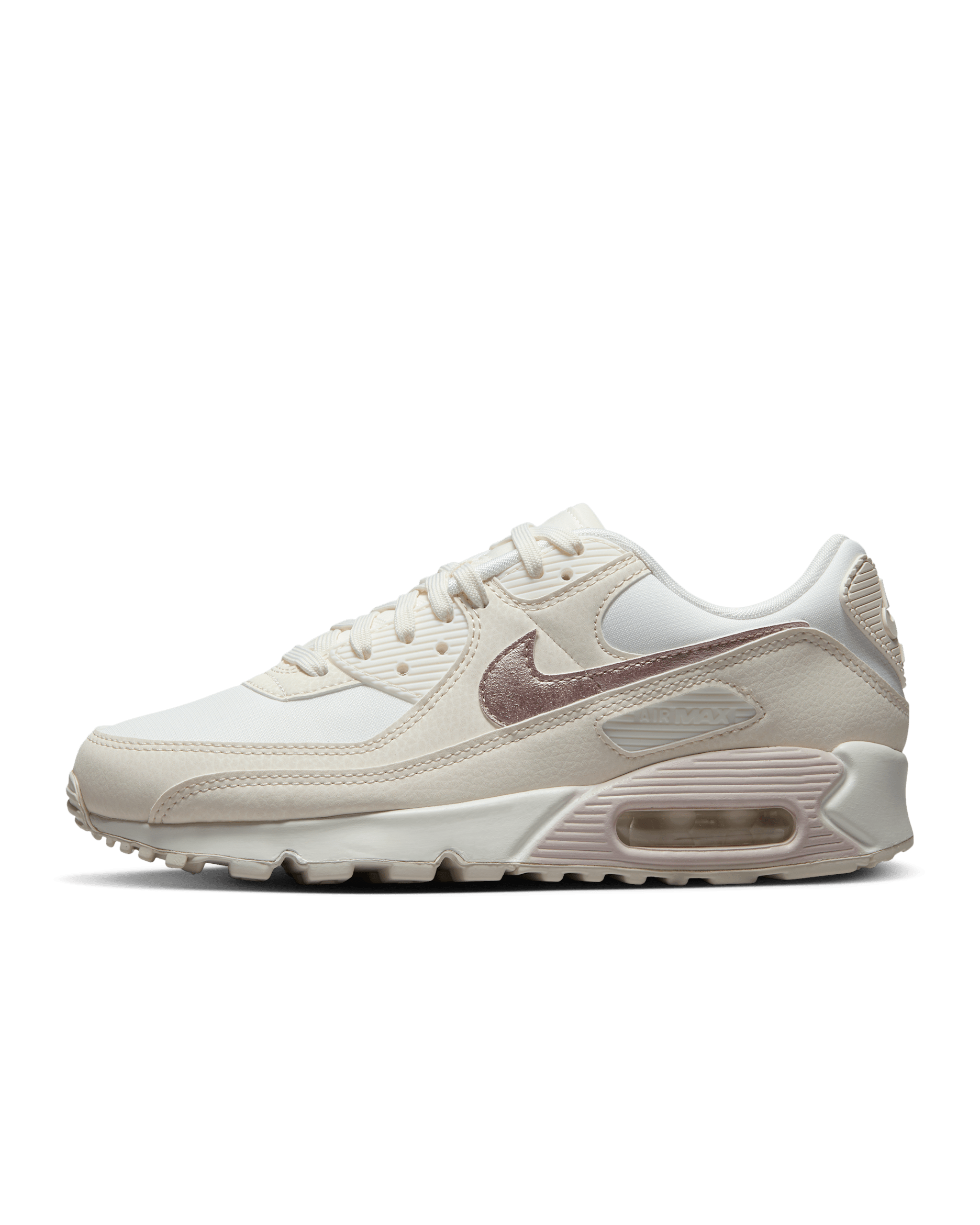 Nike Air Max 90 Women's Shoes - Sail/Phantom/Pink Oxford