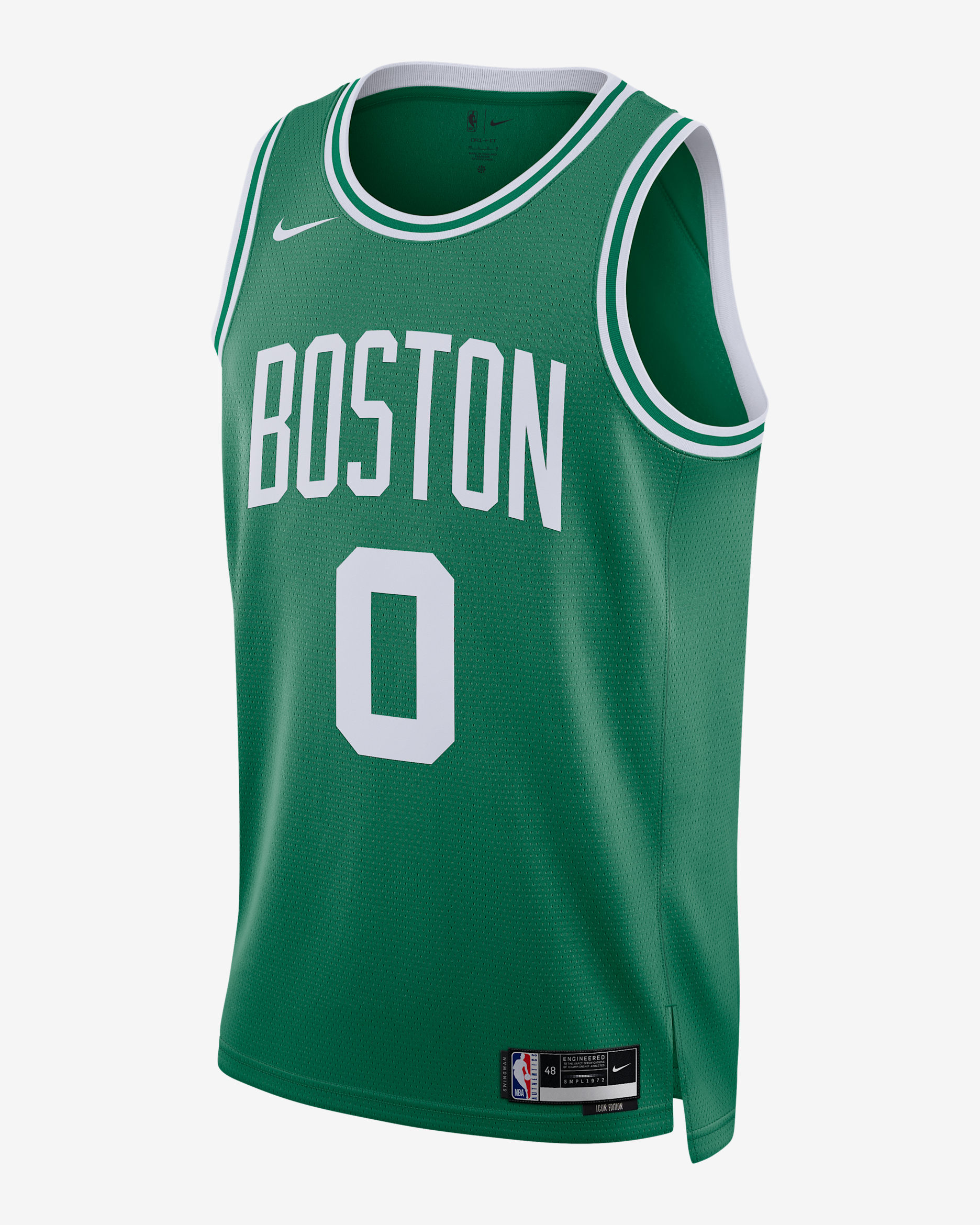 Boston Celtics Icon Edition Men's Nike Dri-FIT NBA Swingman Jersey - Clover