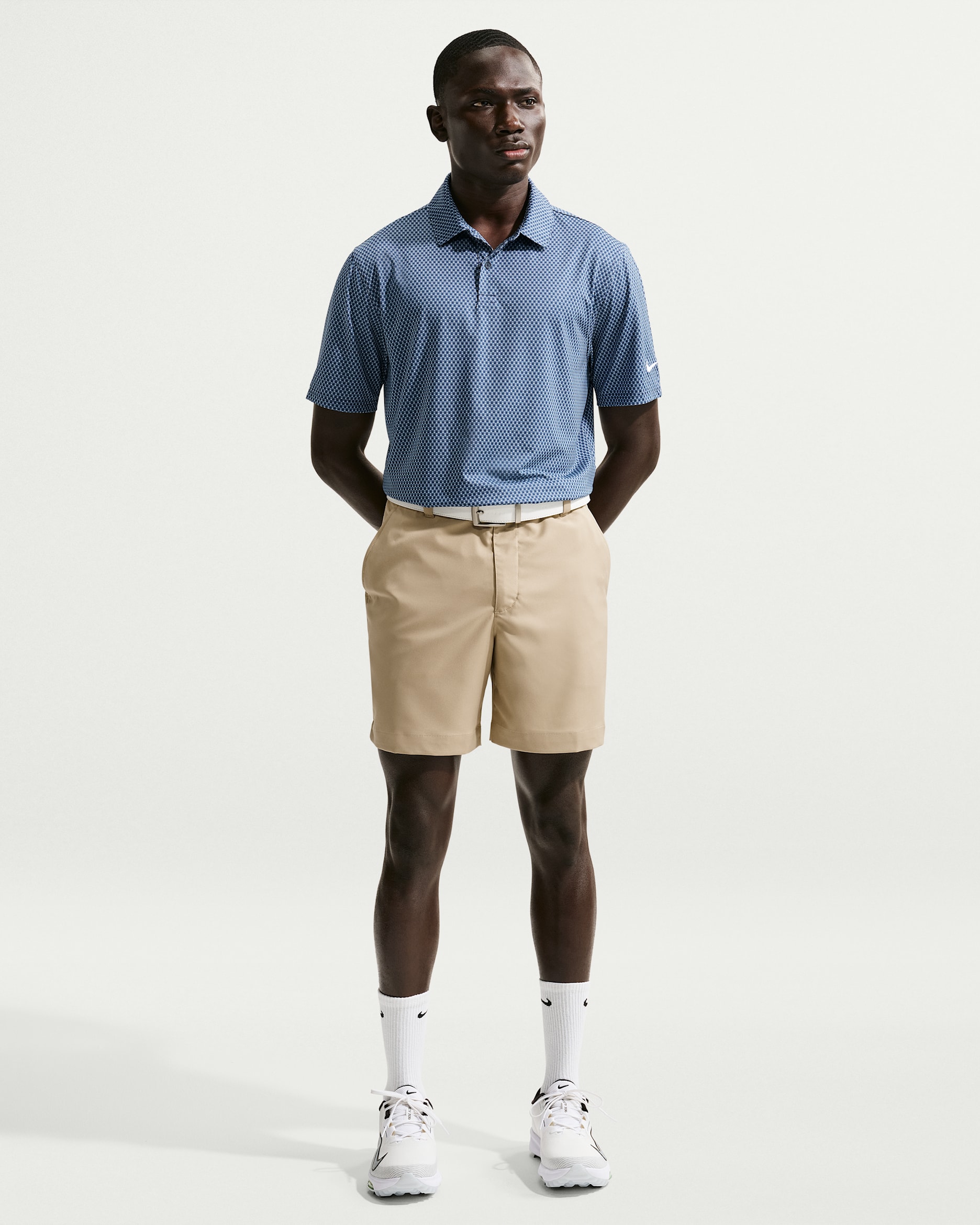 Shorts de golf Dri-FIT para hombre Nike Velocity - Caliza/Negro/Caliza
