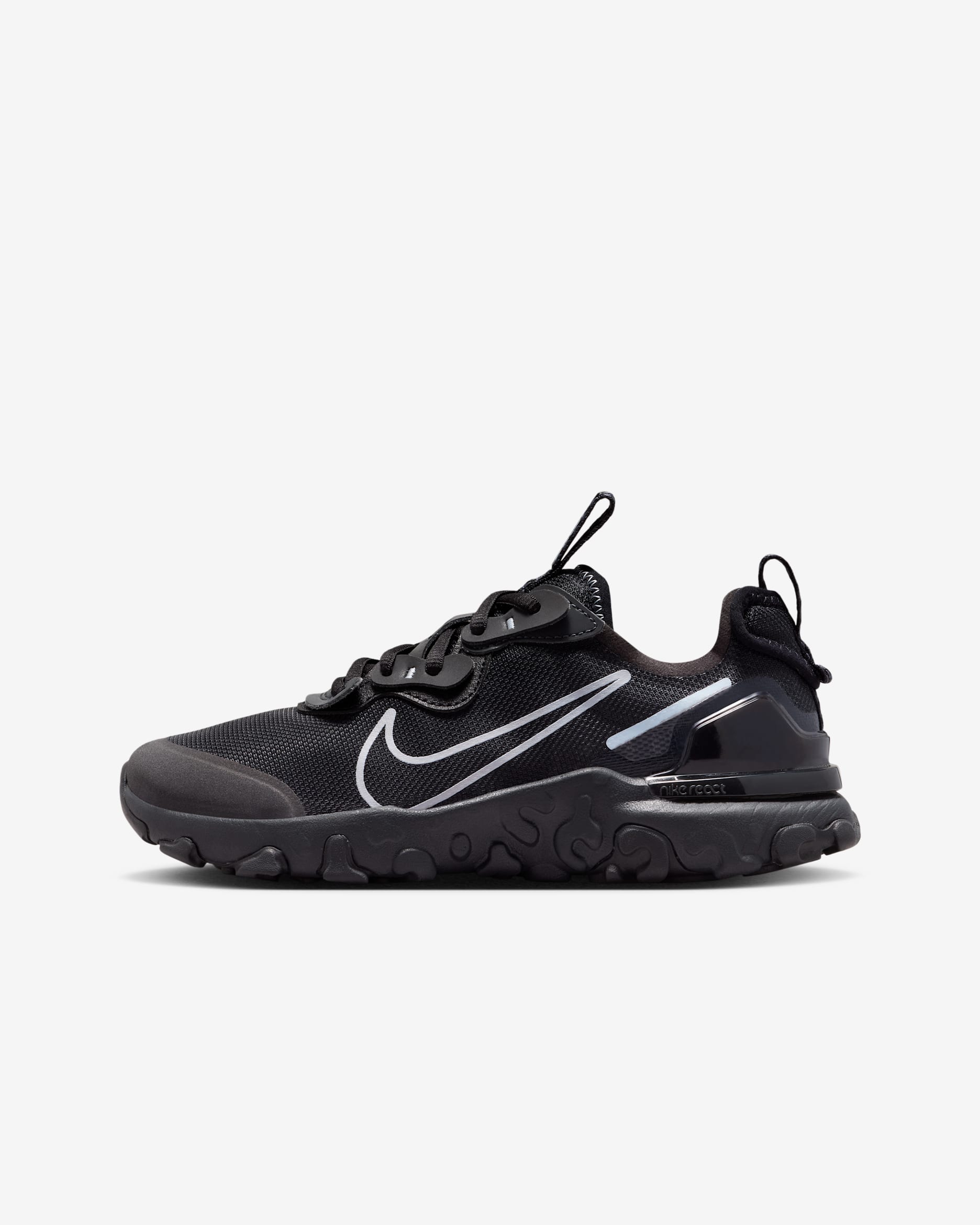 Chaussures Nike React Vision pour ado - Noir/Anthracite/Celestine Blue