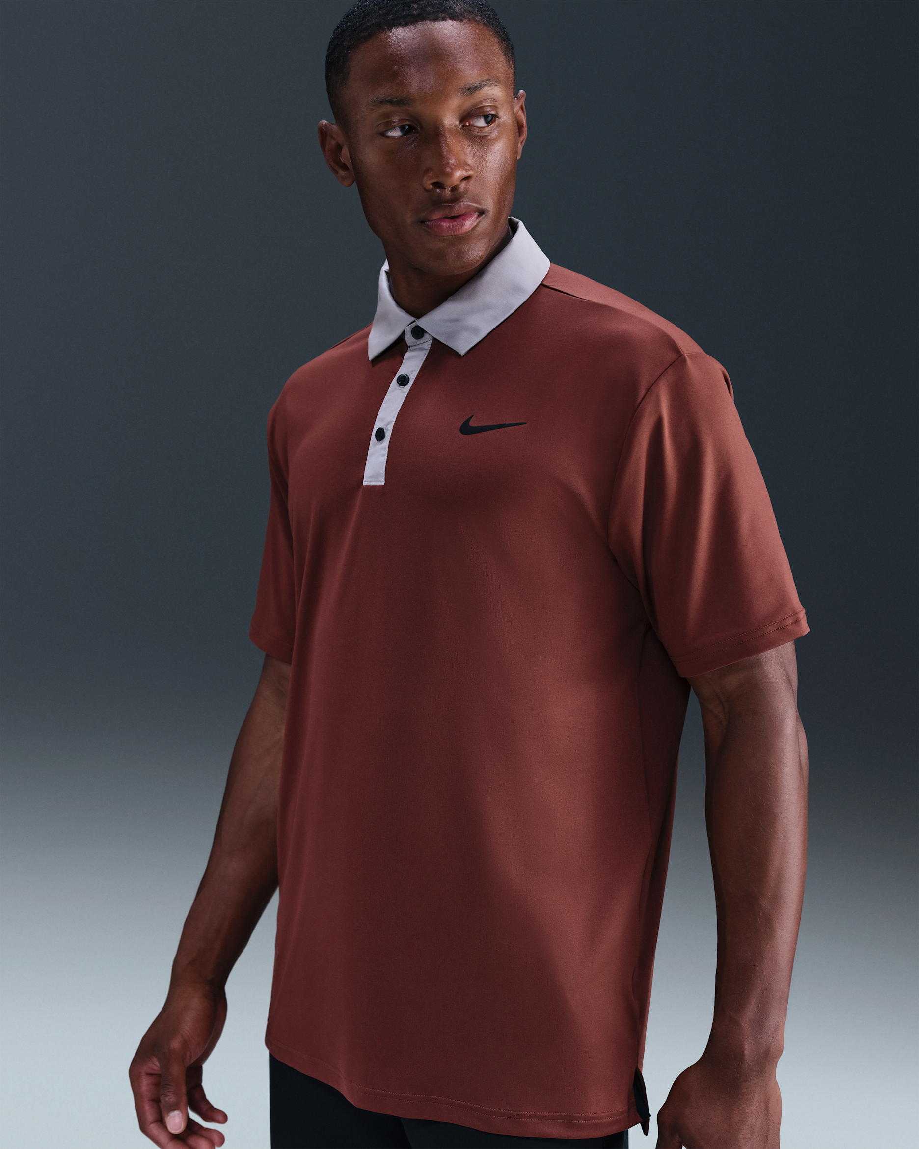 Nike Tour Polo de golf Dri-FIT - Hombre - Dark Pony/College Grey/Negro