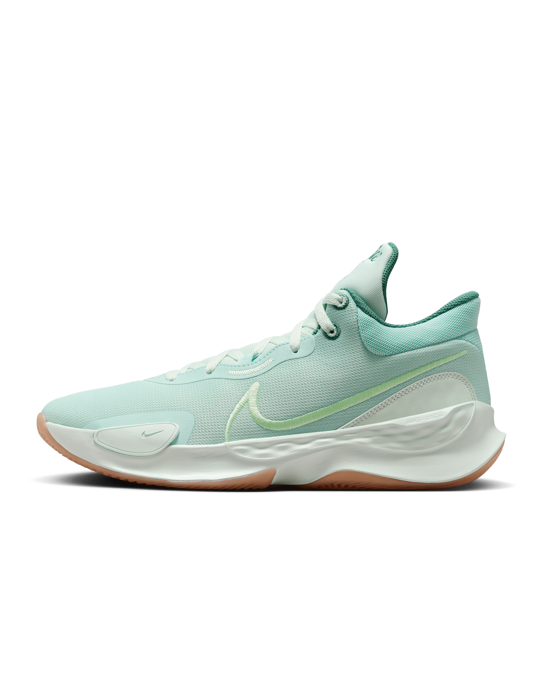 Nike Elevate 3 Basketball Shoes - Barely Green/Jade Ice/Metallic Red Bronze/Vapour Green