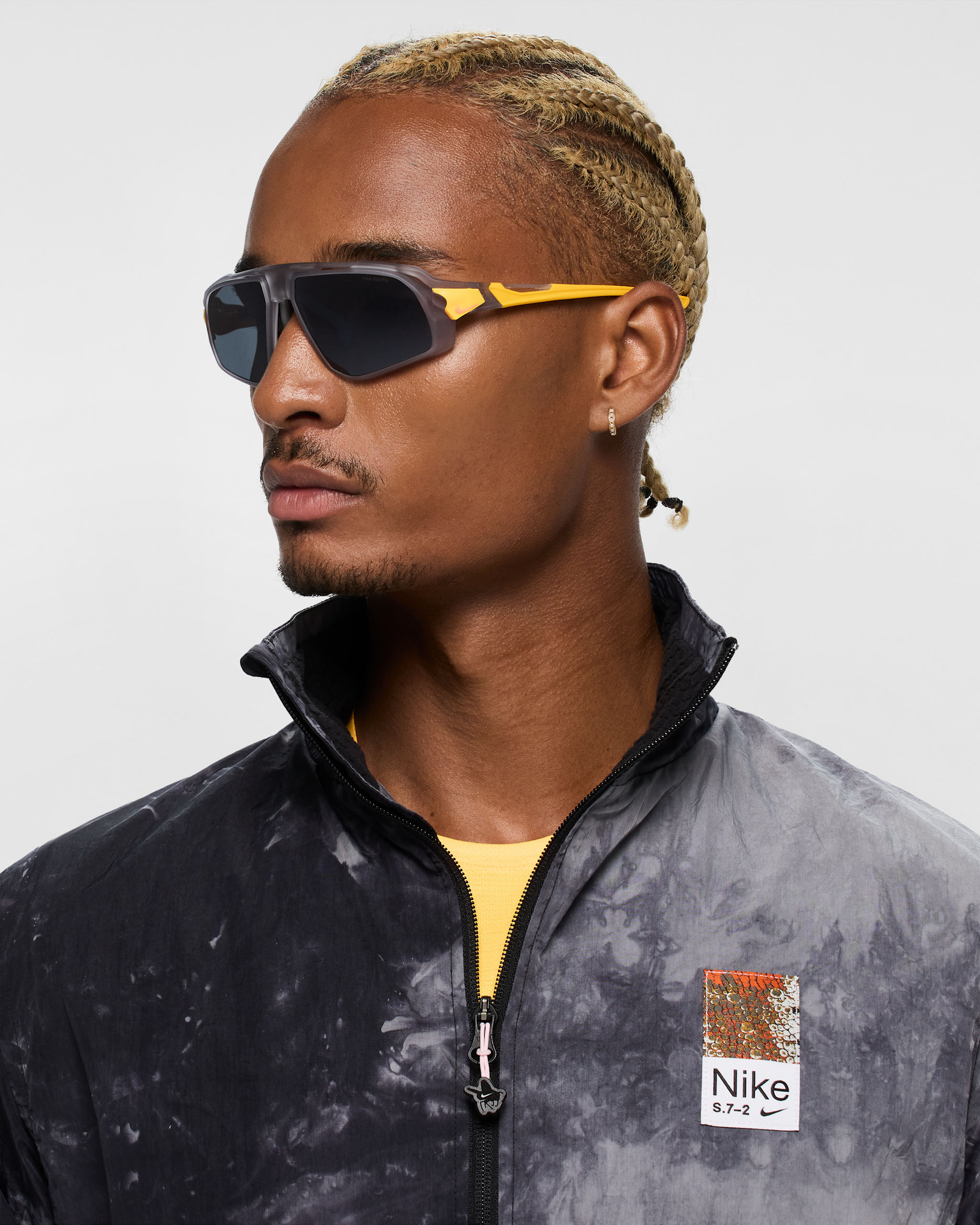 Lentes de sol Nike Flyfree - Gris lobo/Oro