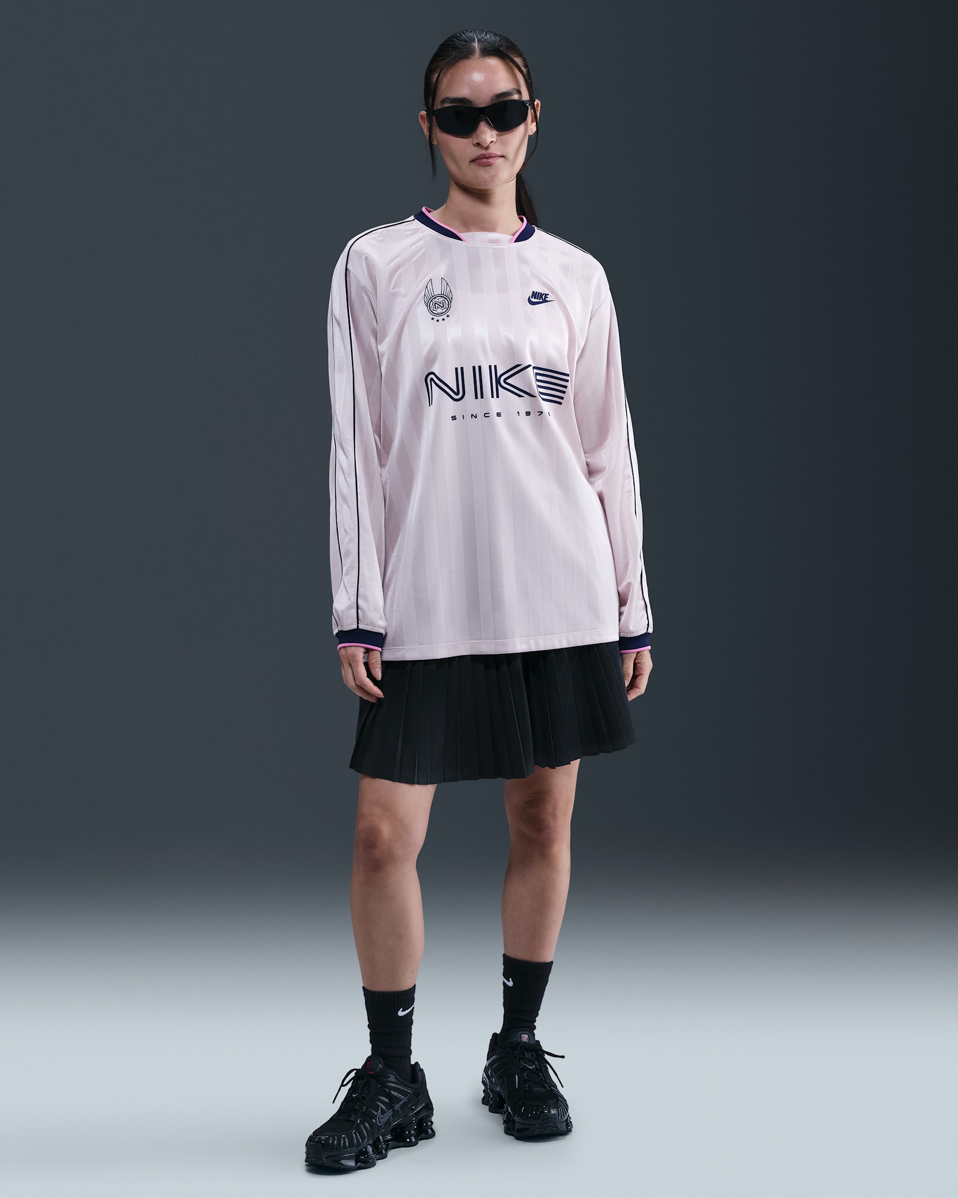 Nike Sportswear Women's Pleated Skirt - Black/Sail