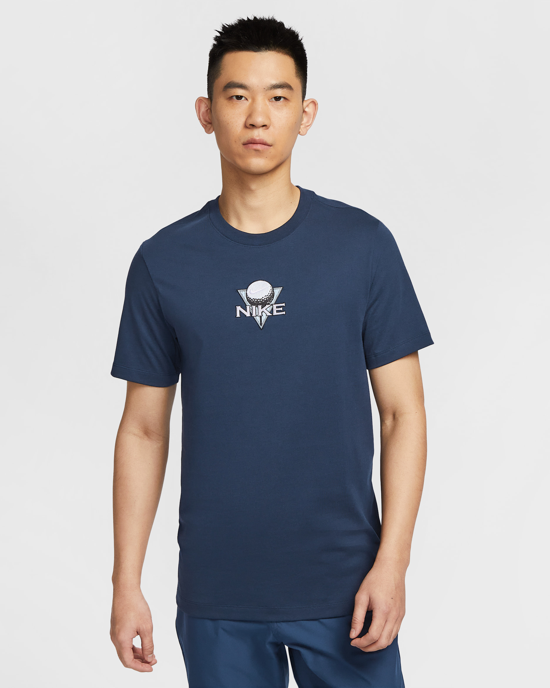 Nike 男款高爾夫 T 恤 - Obsidian