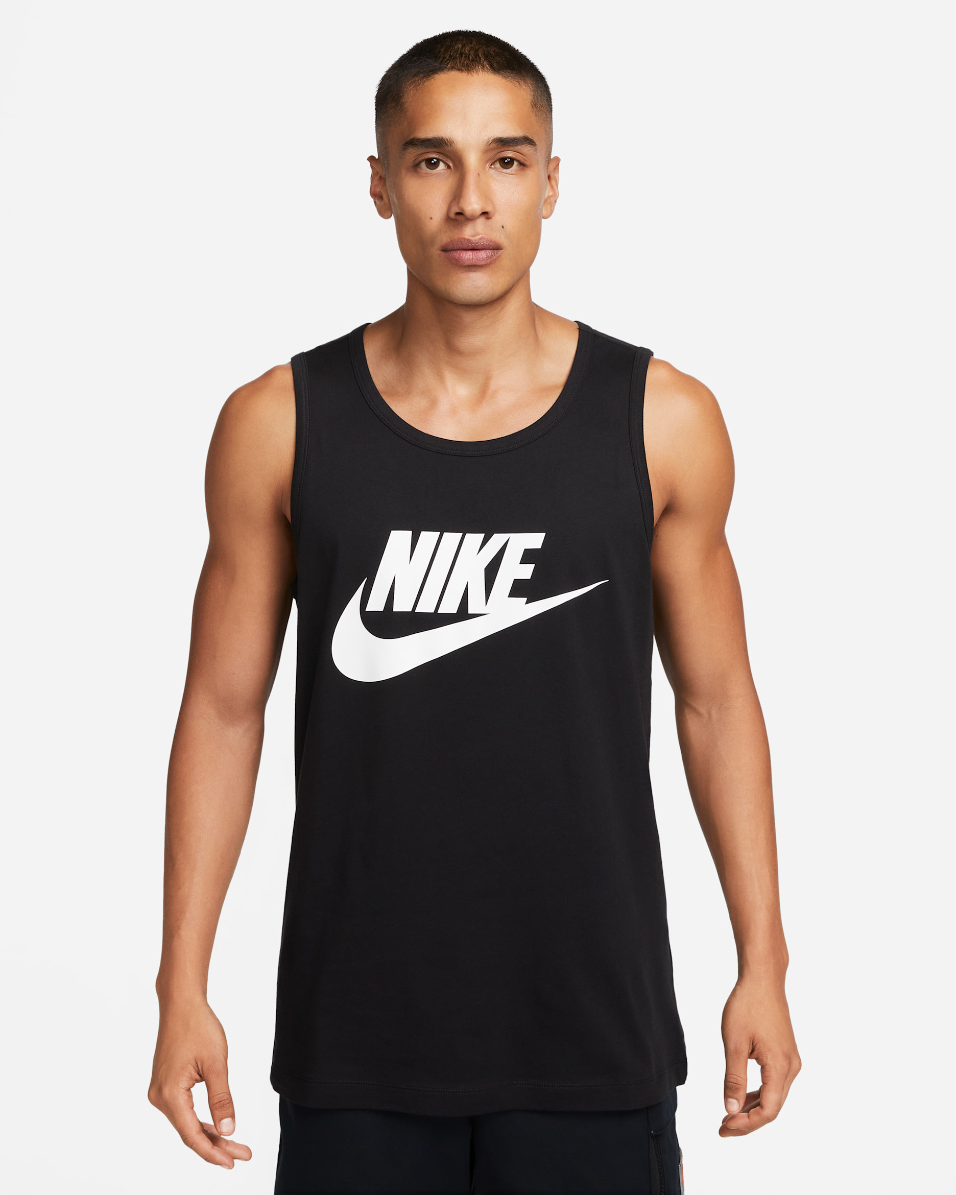 Nike Sportswear herresinglet - Svart/Hvit