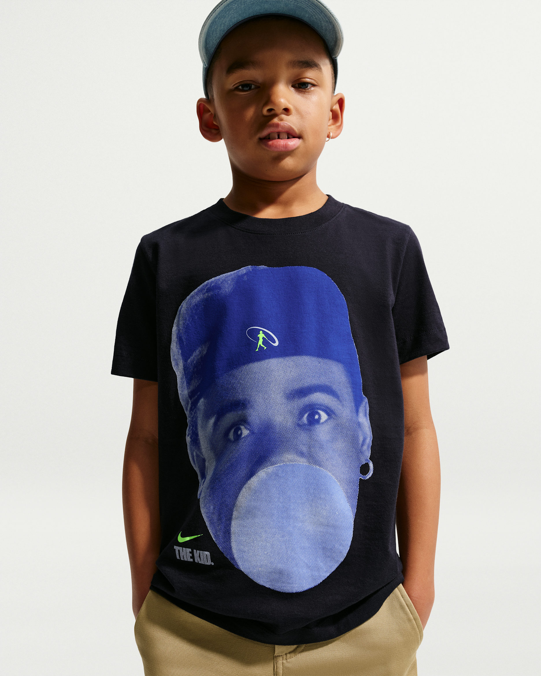 Nike Sportswear Big Kids' T-Shirt - Black