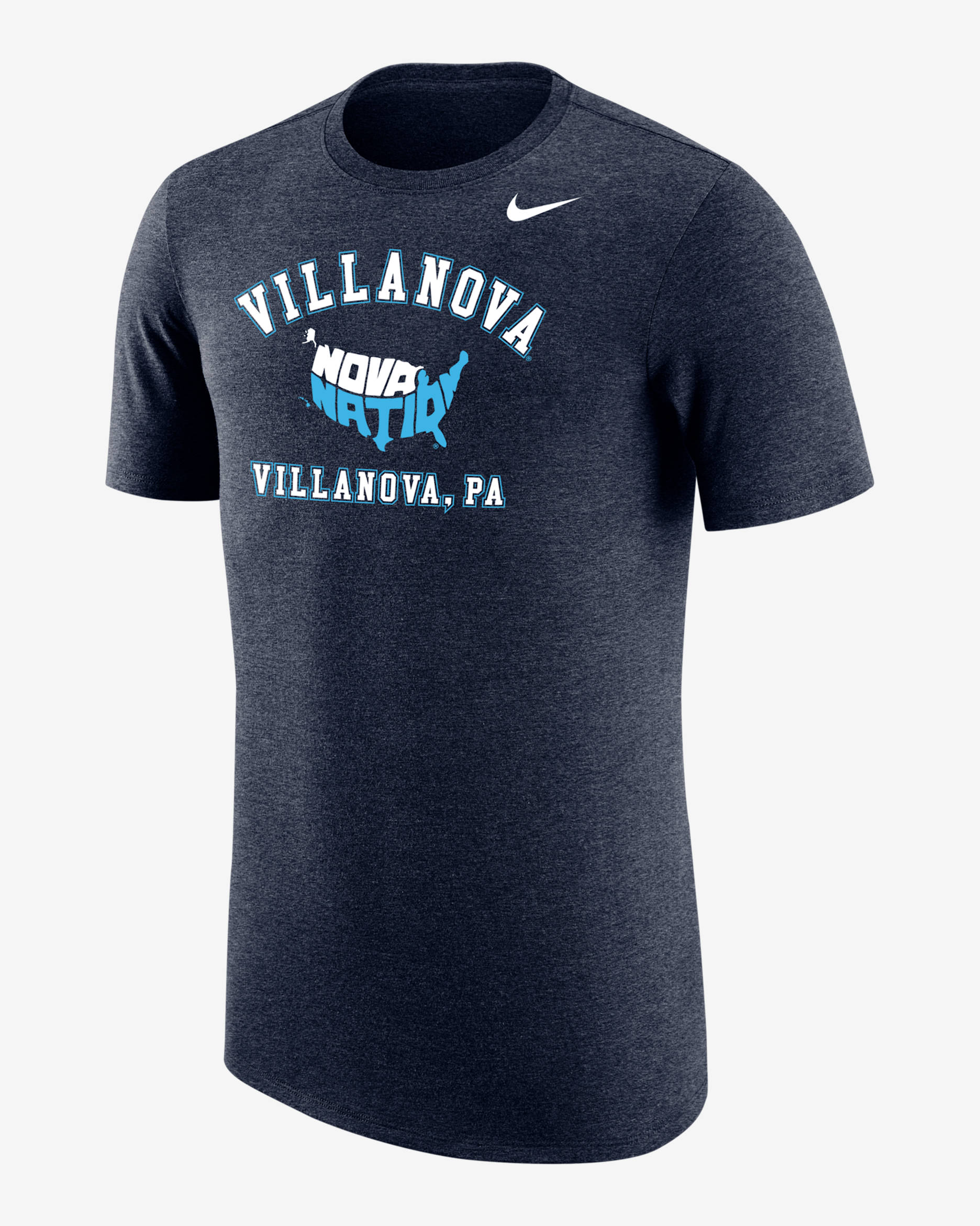 Villanova Men's Nike College T-Shirt - Navy