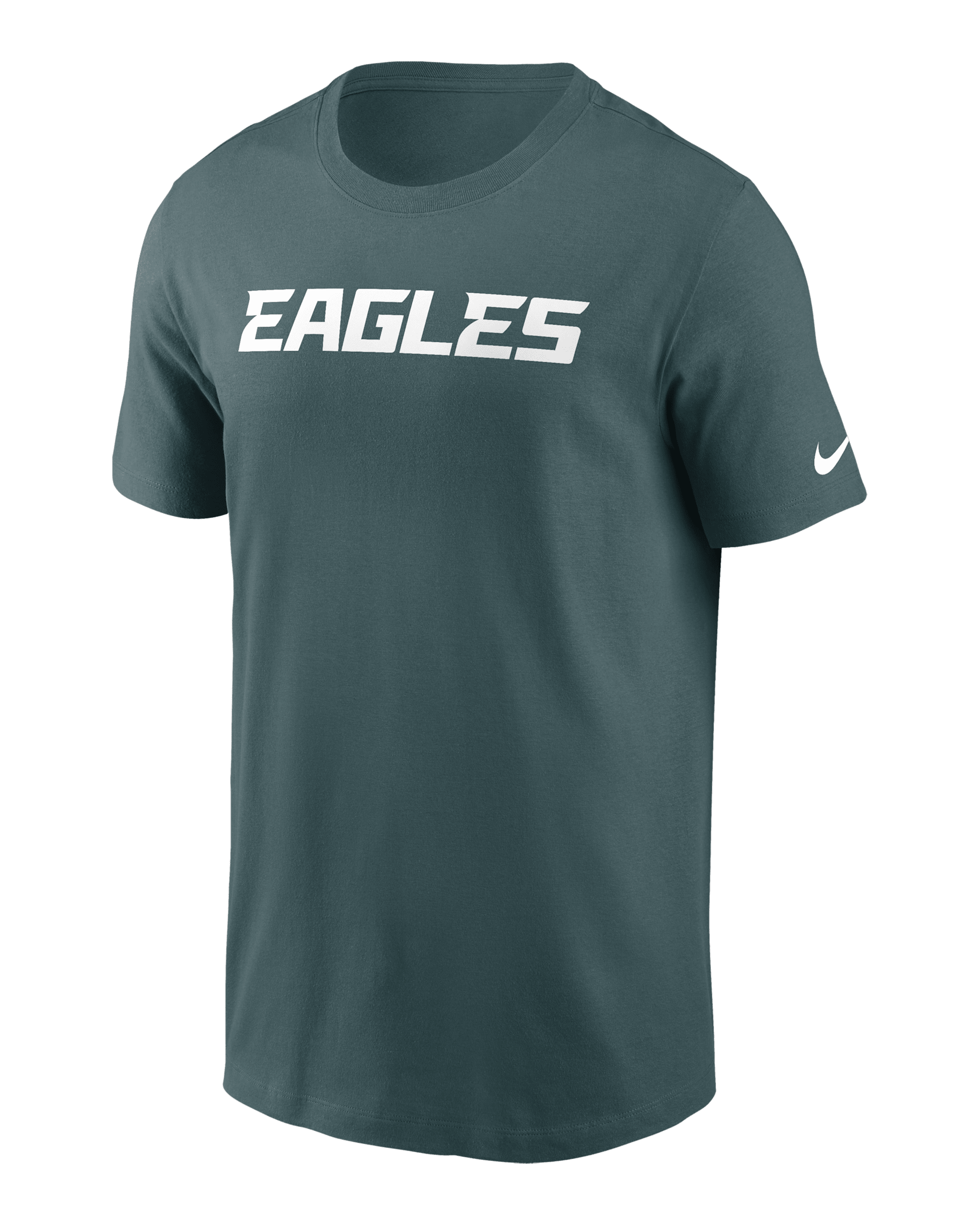 Philadelphia Eagles Primetime Wordmark Essential Men's Nike NFL T-Shirt - Teal