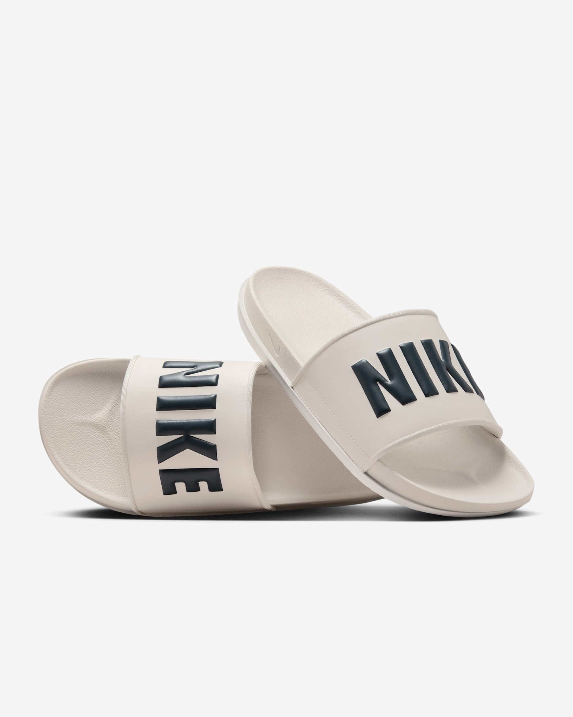 Nike Offcourt Men's Slides - Light Orewood Brown/Sail/Armoury Navy