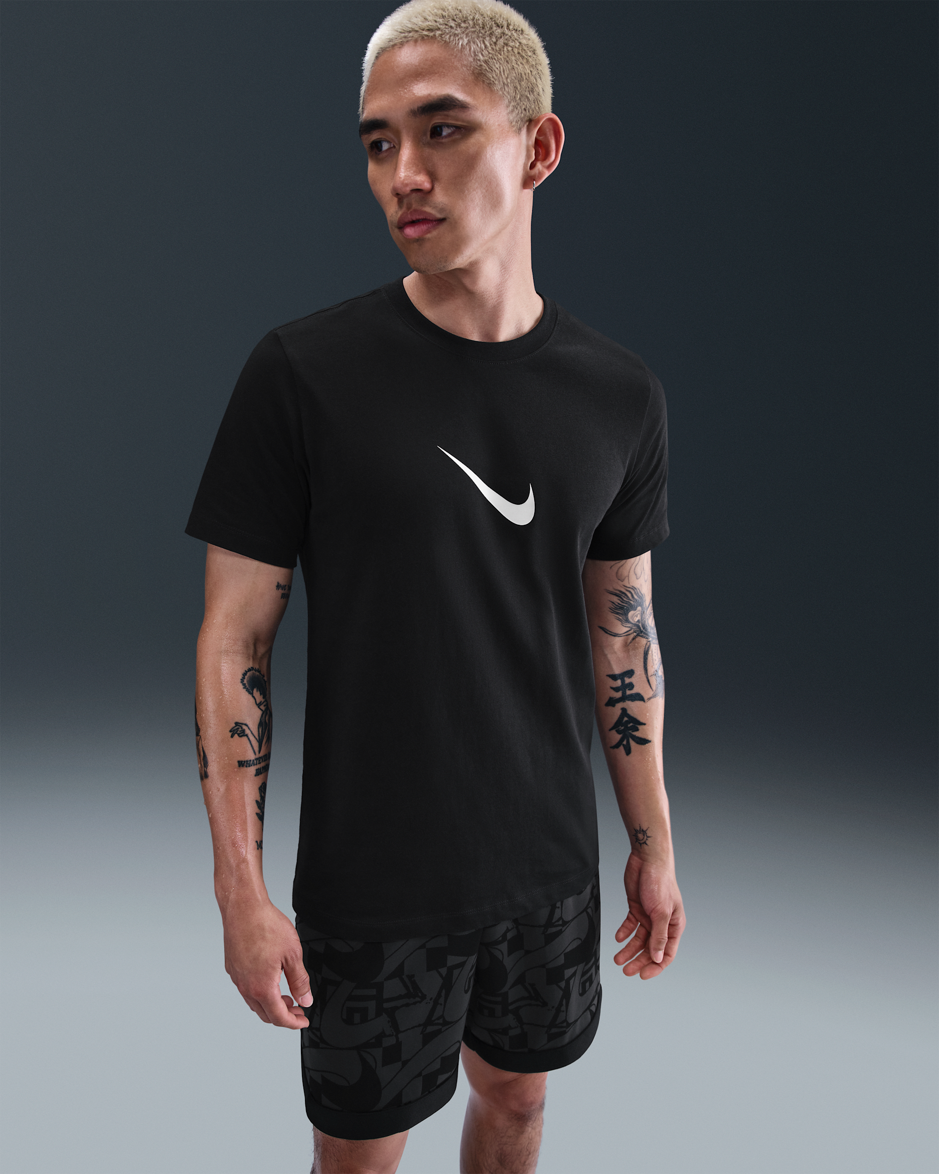 เสื้อยืดผู้ชาย Giannis - ดำ