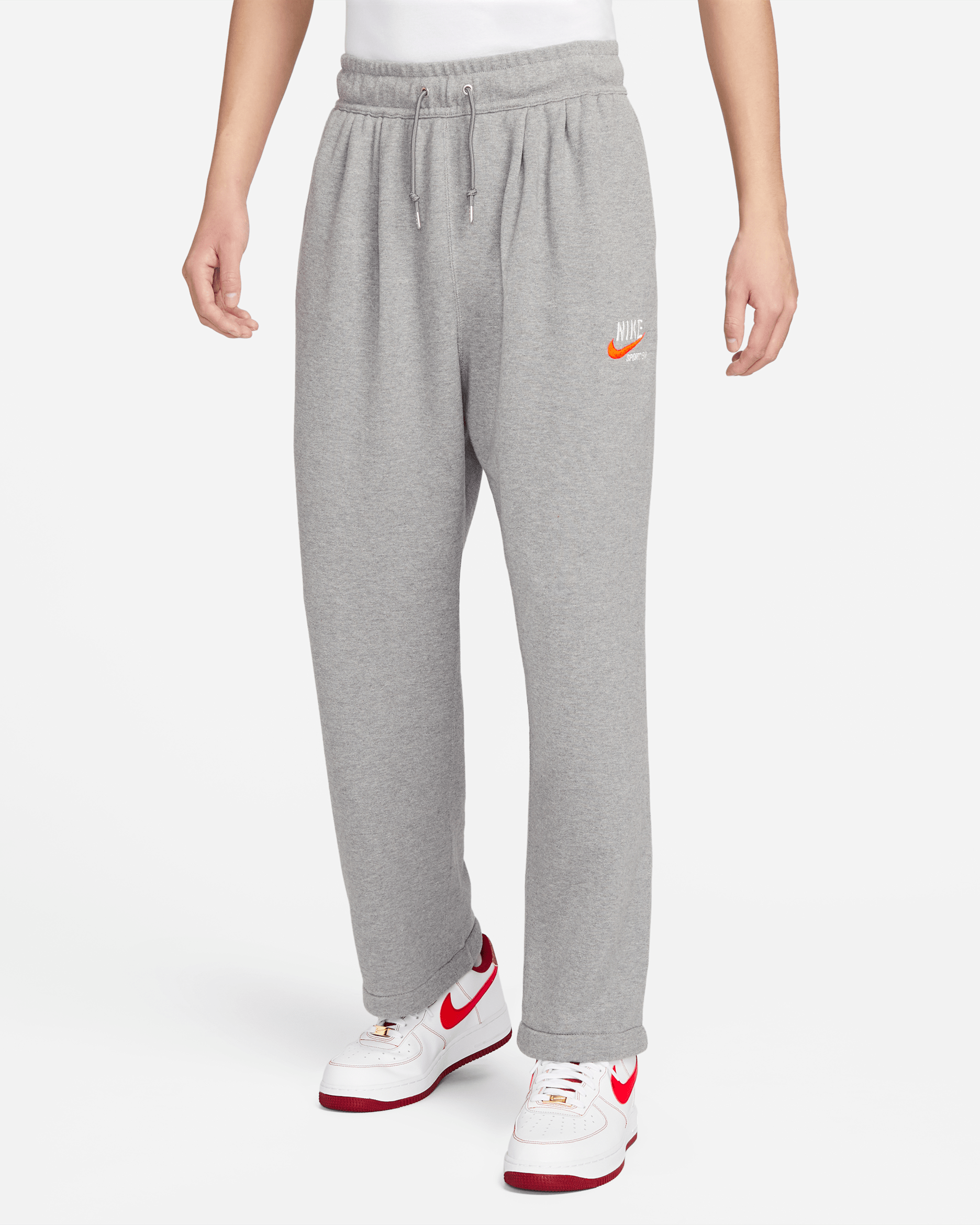 Nike Sportswear Trend Men's Fleece Trousers - Carbon Heather/Flat Pewter