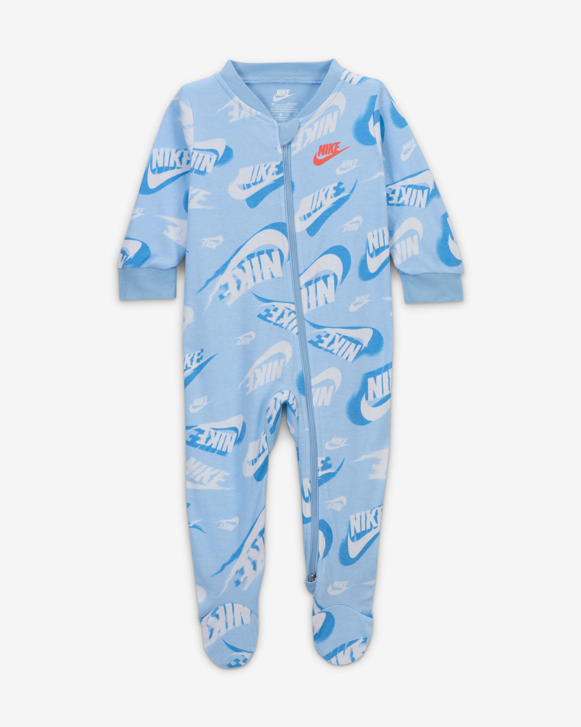 Nike Sportswear Baby Tech Fleece Coverall - Psychic Blue