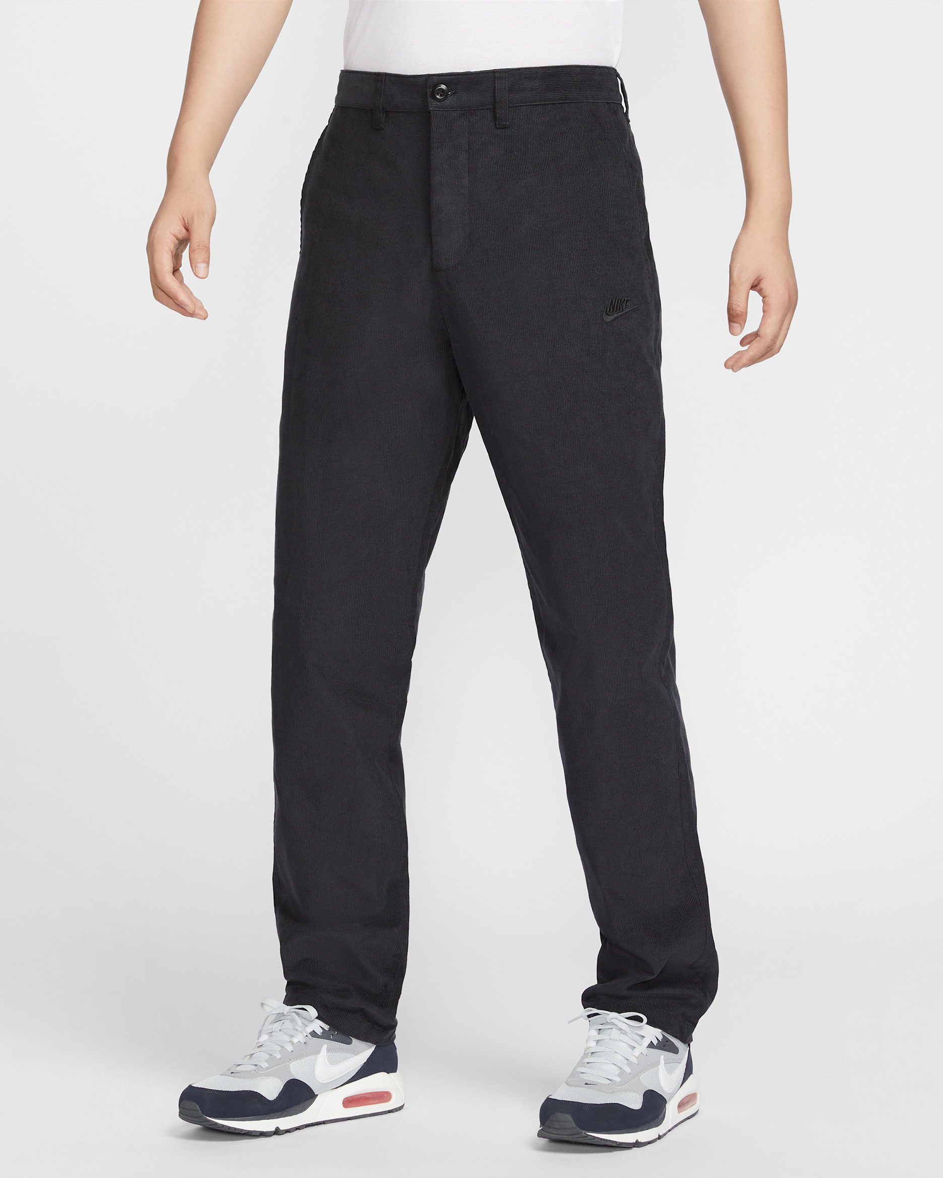 Nike Club Men's Corduroy Chino Pants - Black