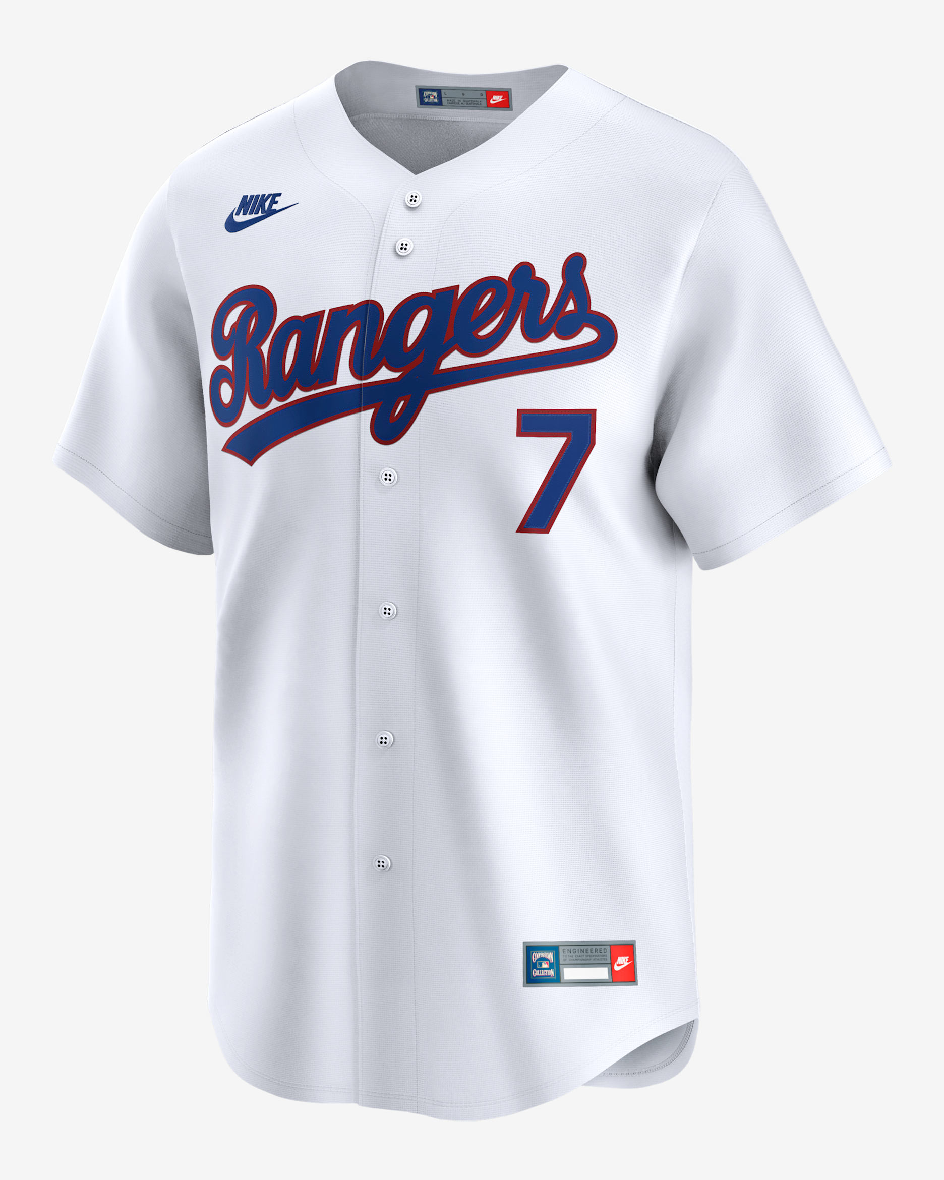 Iván Rodríguez Texas Rangers Cooperstown Men's Nike Dri-FIT ADV MLB Limited Jersey - White