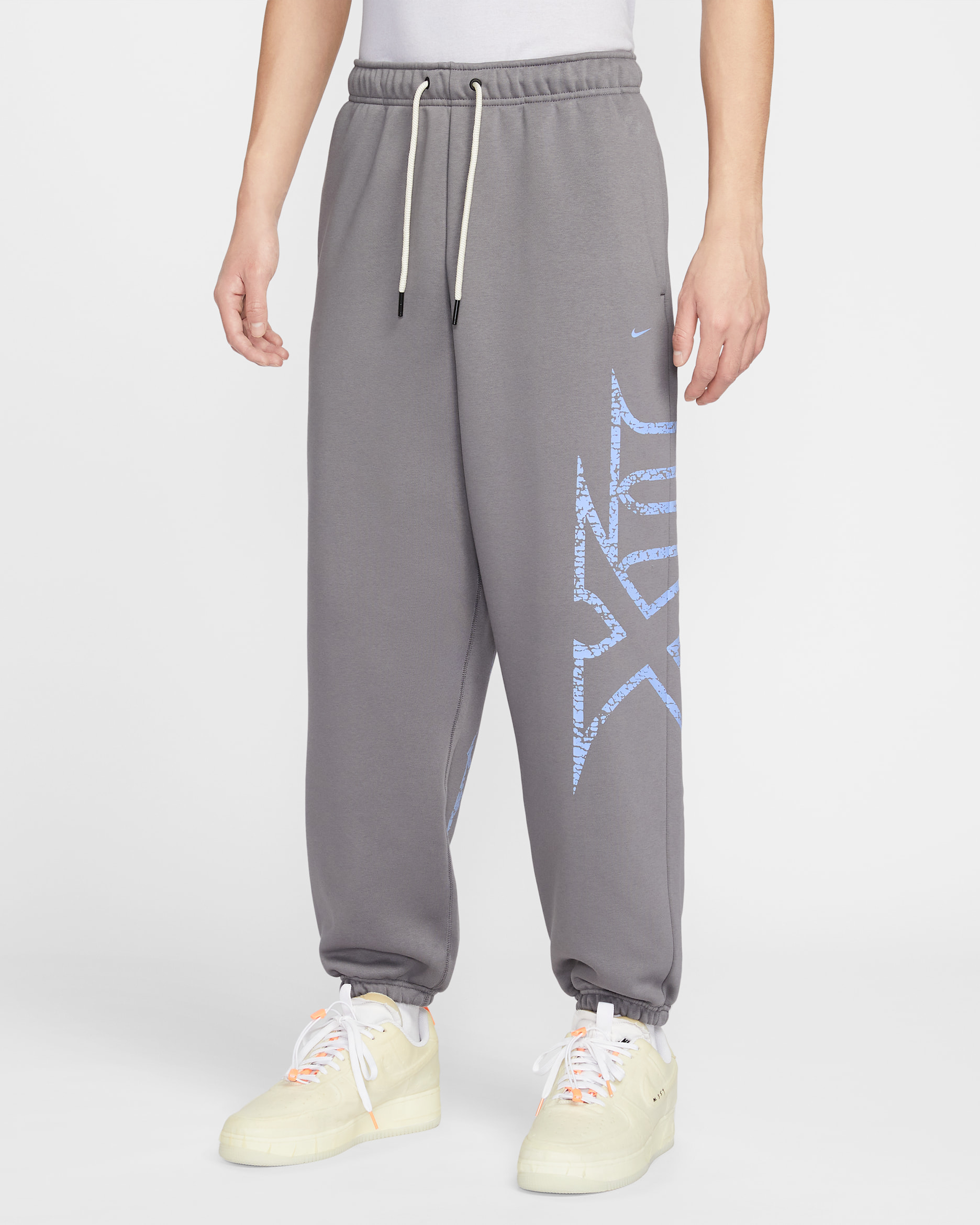 Ja Men's Therma-FIT Basketball Pants - Pencil Point/Cobalt Bliss