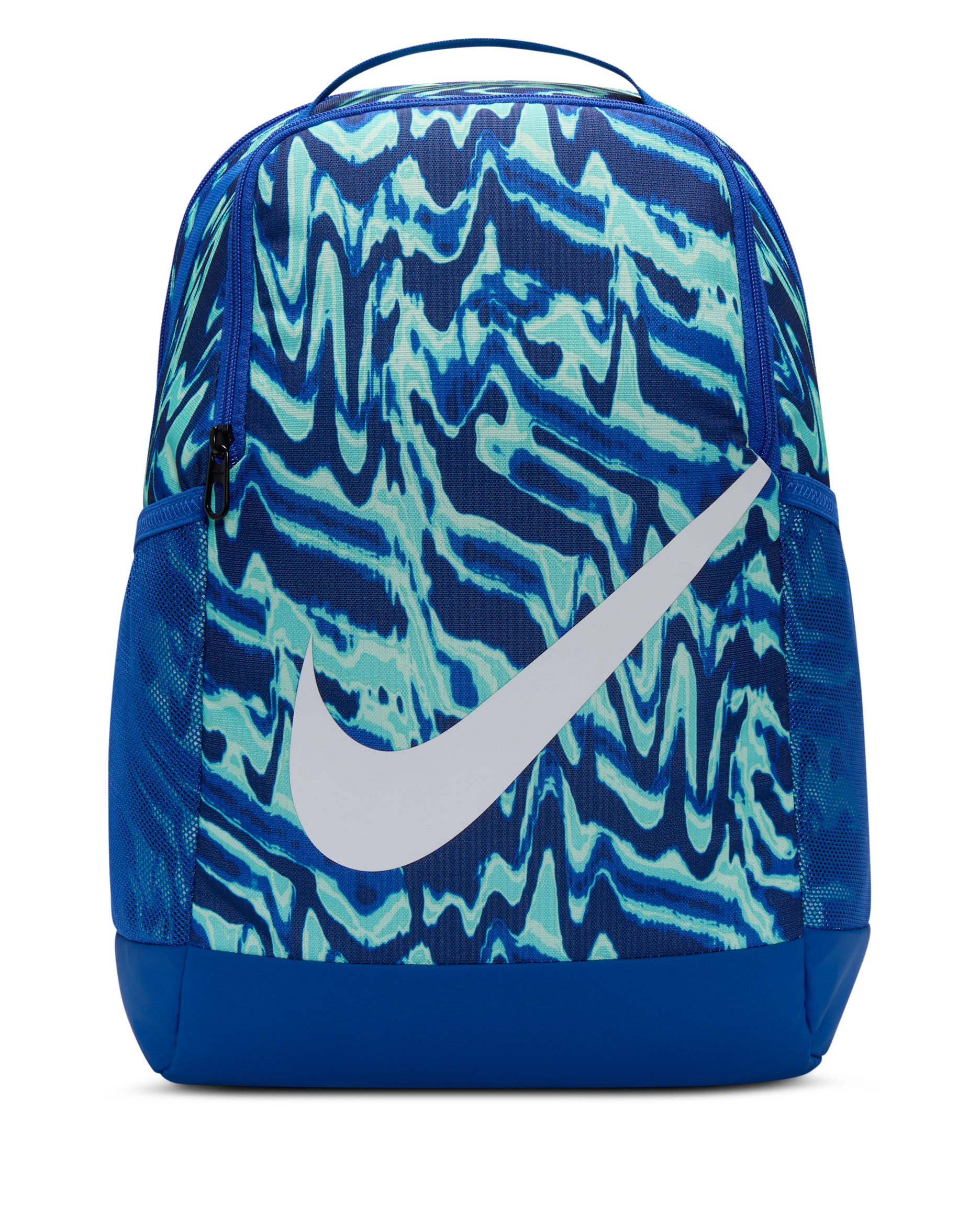 Zaino Nike Brasilia (18 l) - Bambini - Game Royal/Bleached Turquoise/Bianco